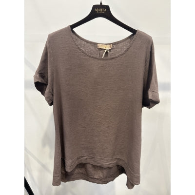 MARTA DU CHATEAU - BLUSE - NATALIE - 83893 COLD BROWN