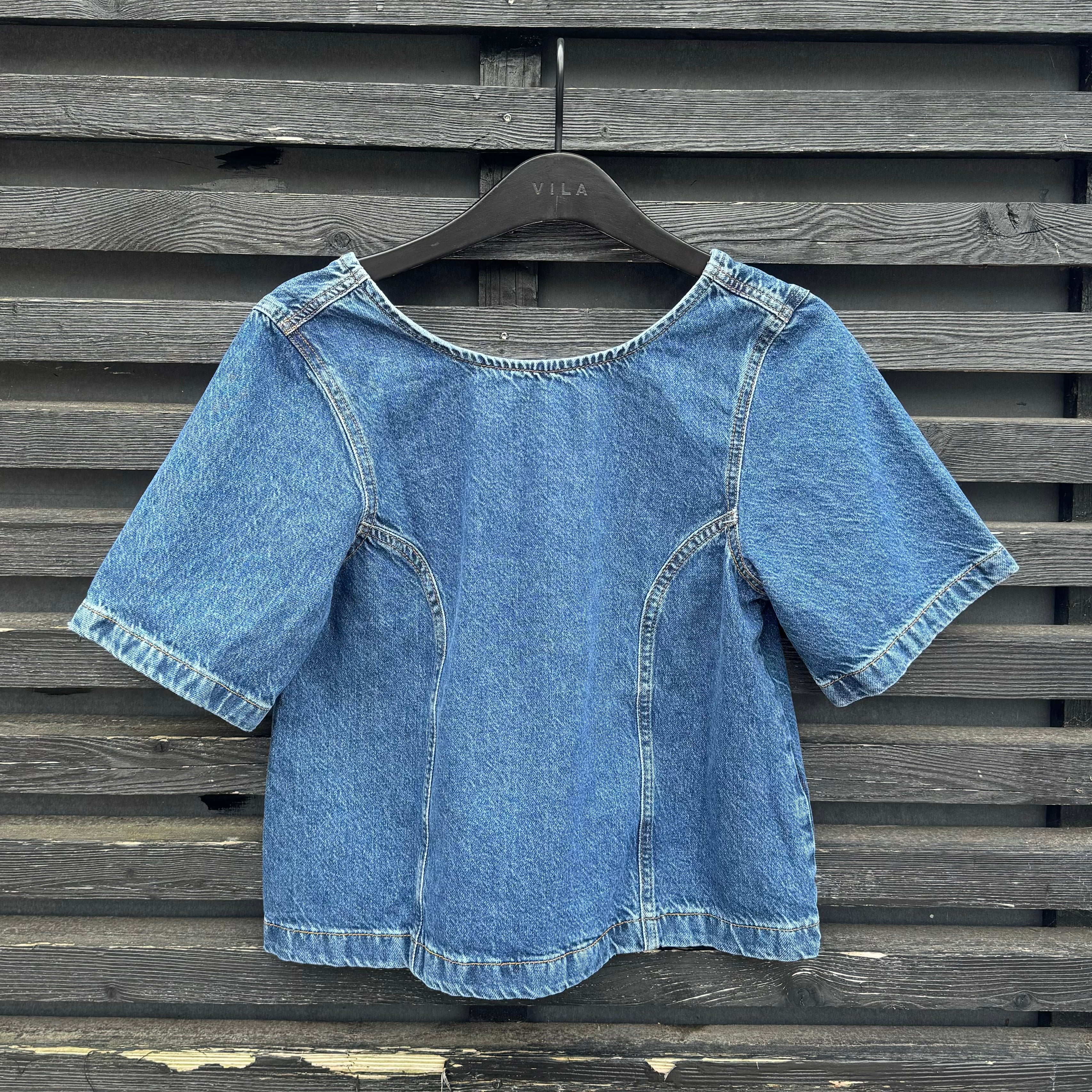 GLOBAL FUNK - TOP - ANANEA 5843044 - VINTAGE BLUE WASH