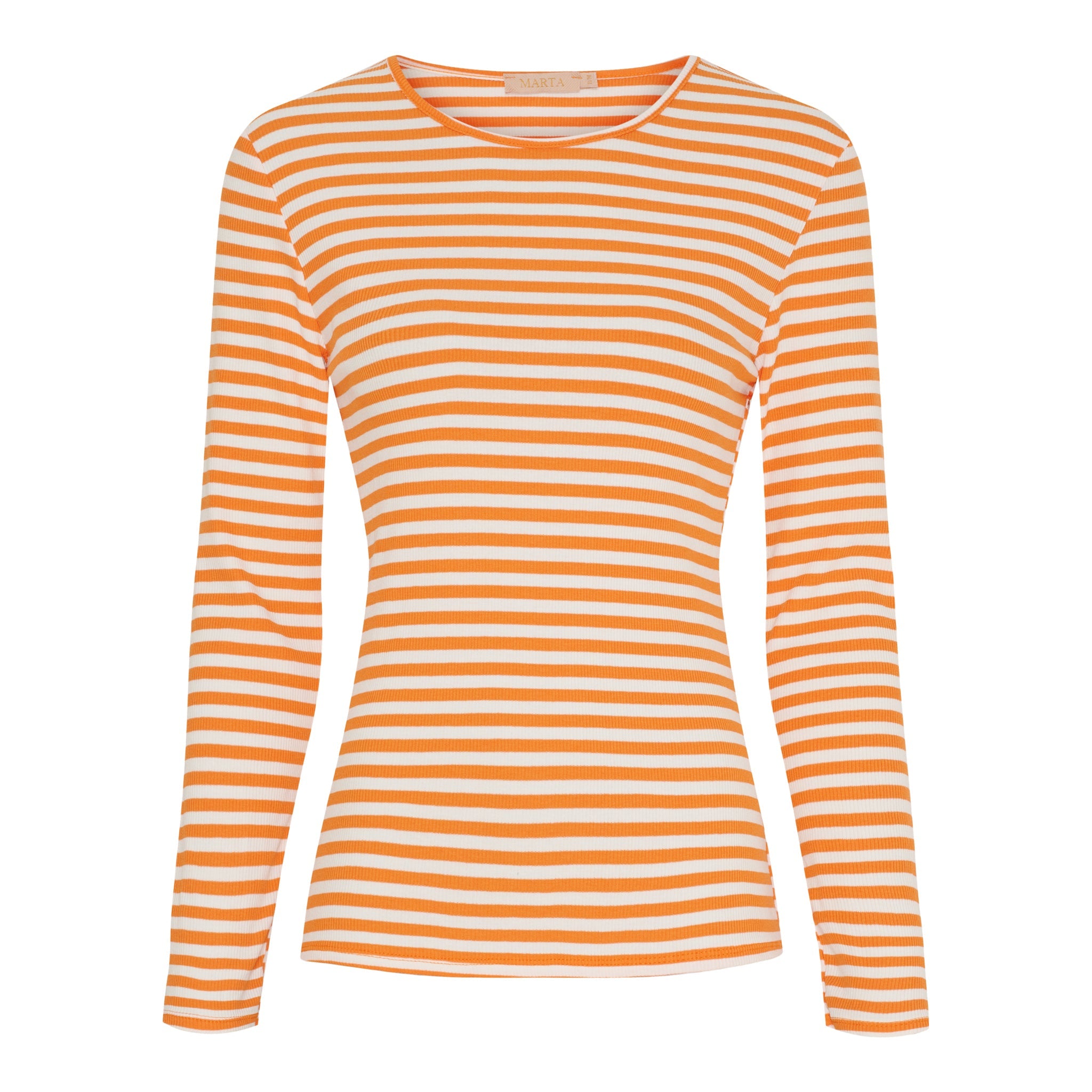 MARTA DU CHATEAU - BLUSE - JOSIANE 49066 - ARANCIO/GREGGIO