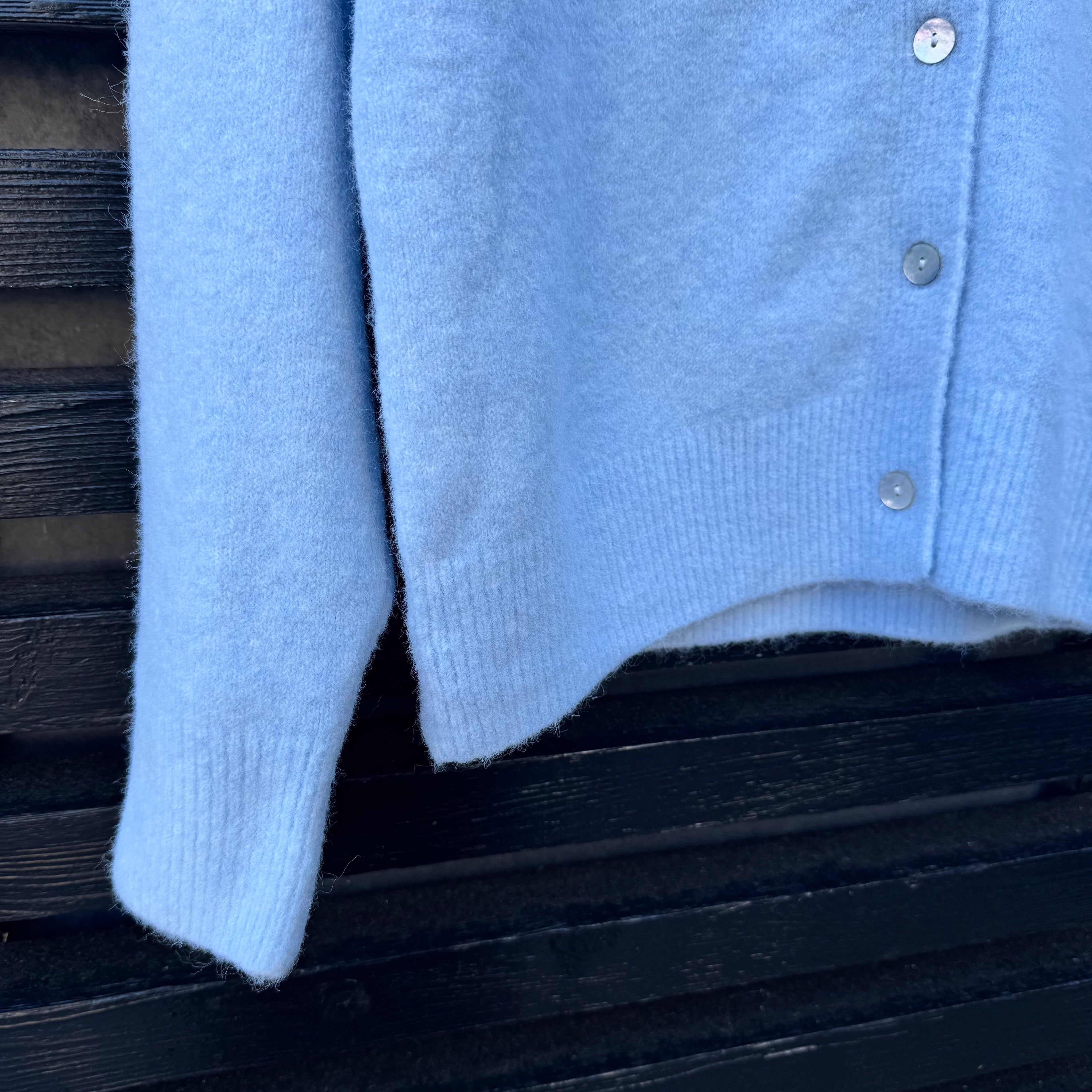BY LUND - CARDIGAN - VIOLA 146 - AIR BLUE