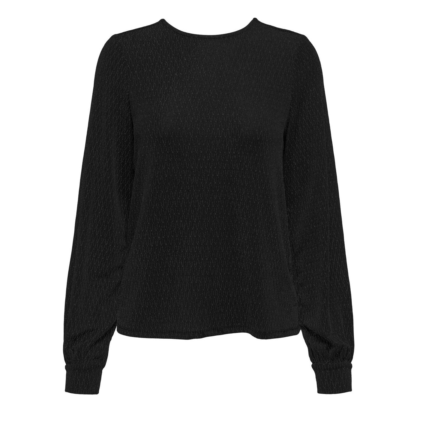 ONLY - TOP - CAROL 15371588 - BLACK/HARLEKIN BLACK