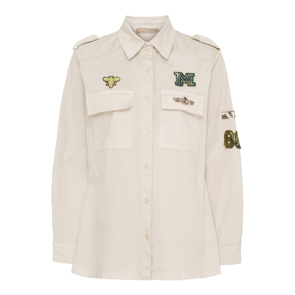 MARTA DU CHATEAU - JAKKE - MILLIE 5083 - SABBIA 102