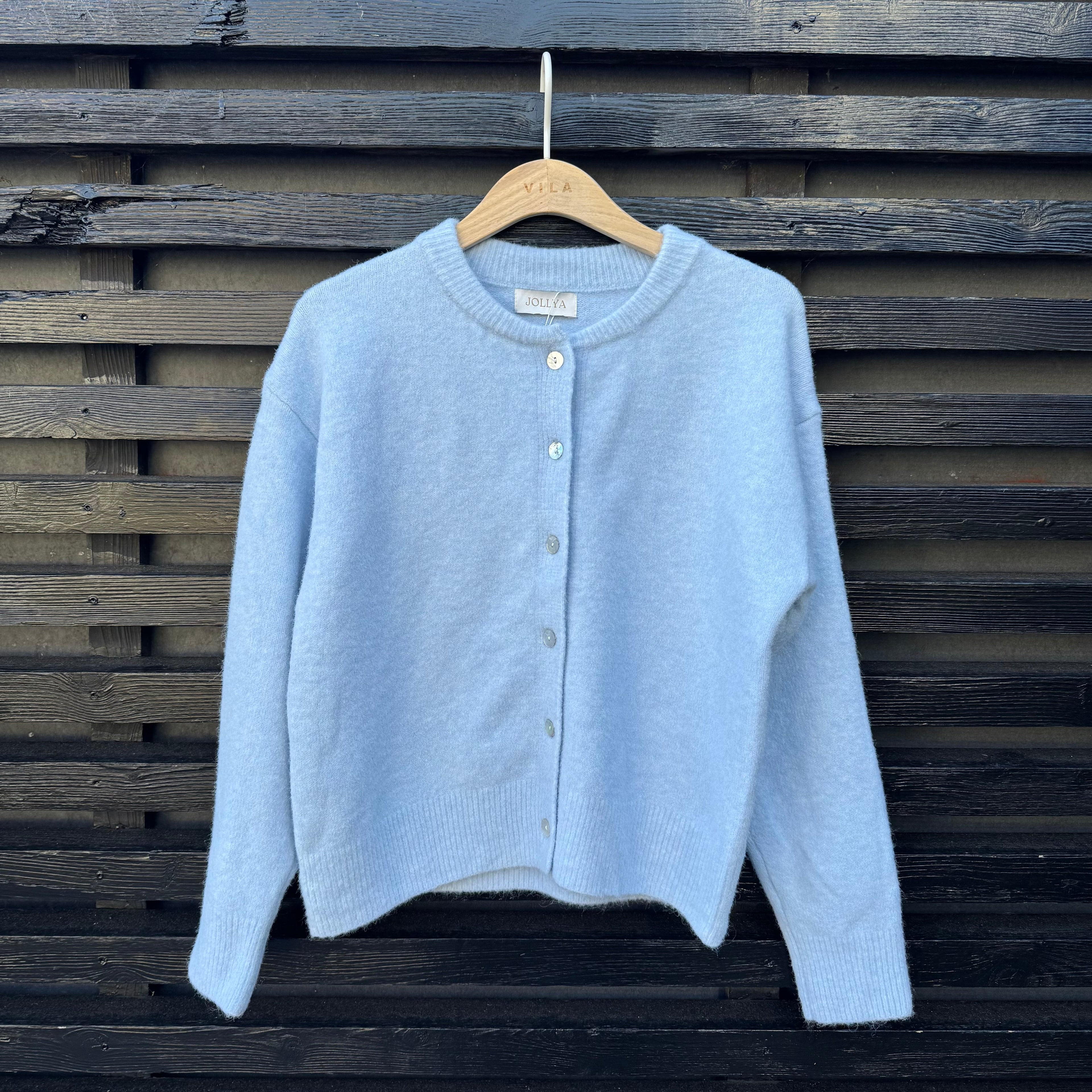 BY LUND - CARDIGAN - VIOLA 146 - AIR BLUE