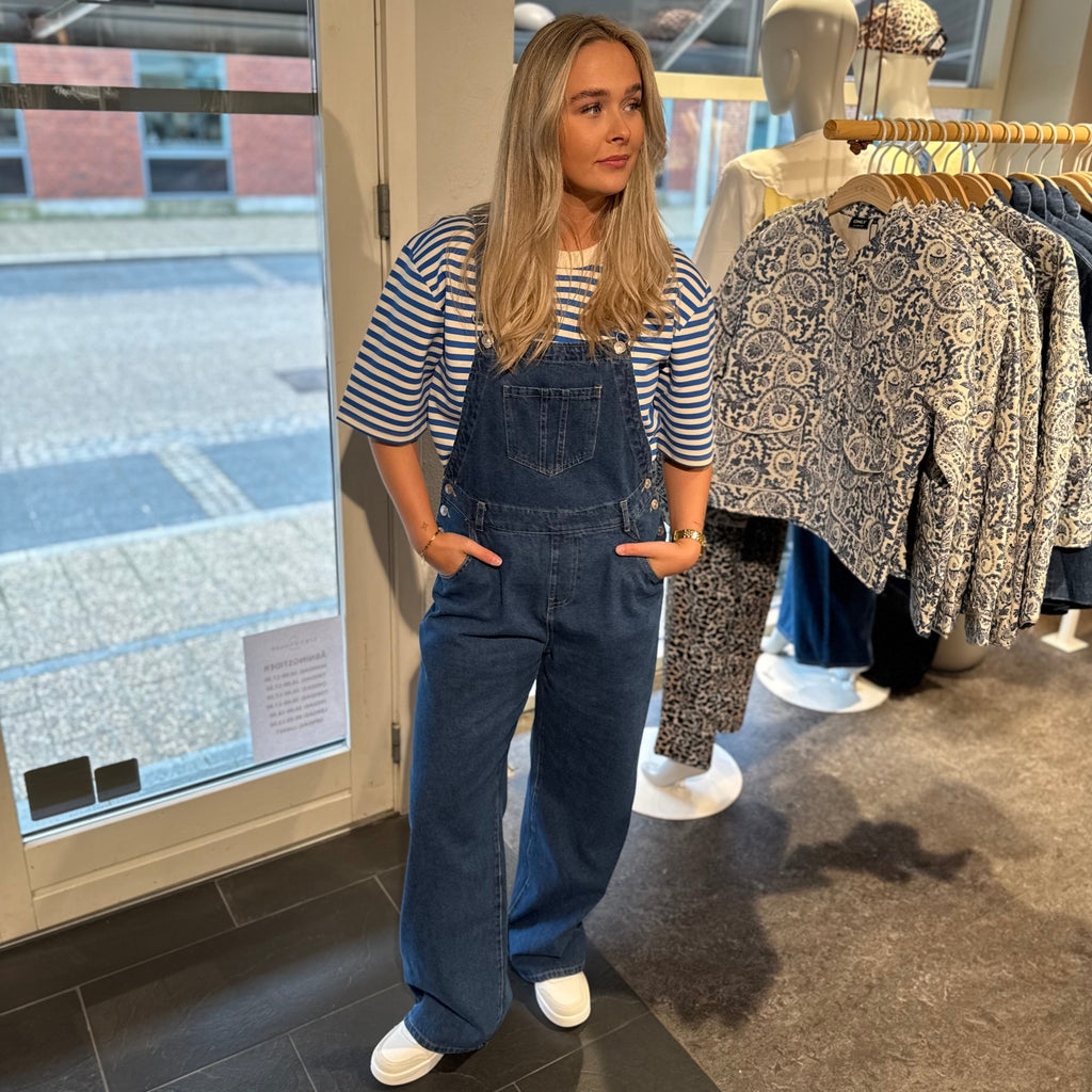 PIECES - DUNGAREE - FENNA 17161134 - DARK BLUE DENIM
