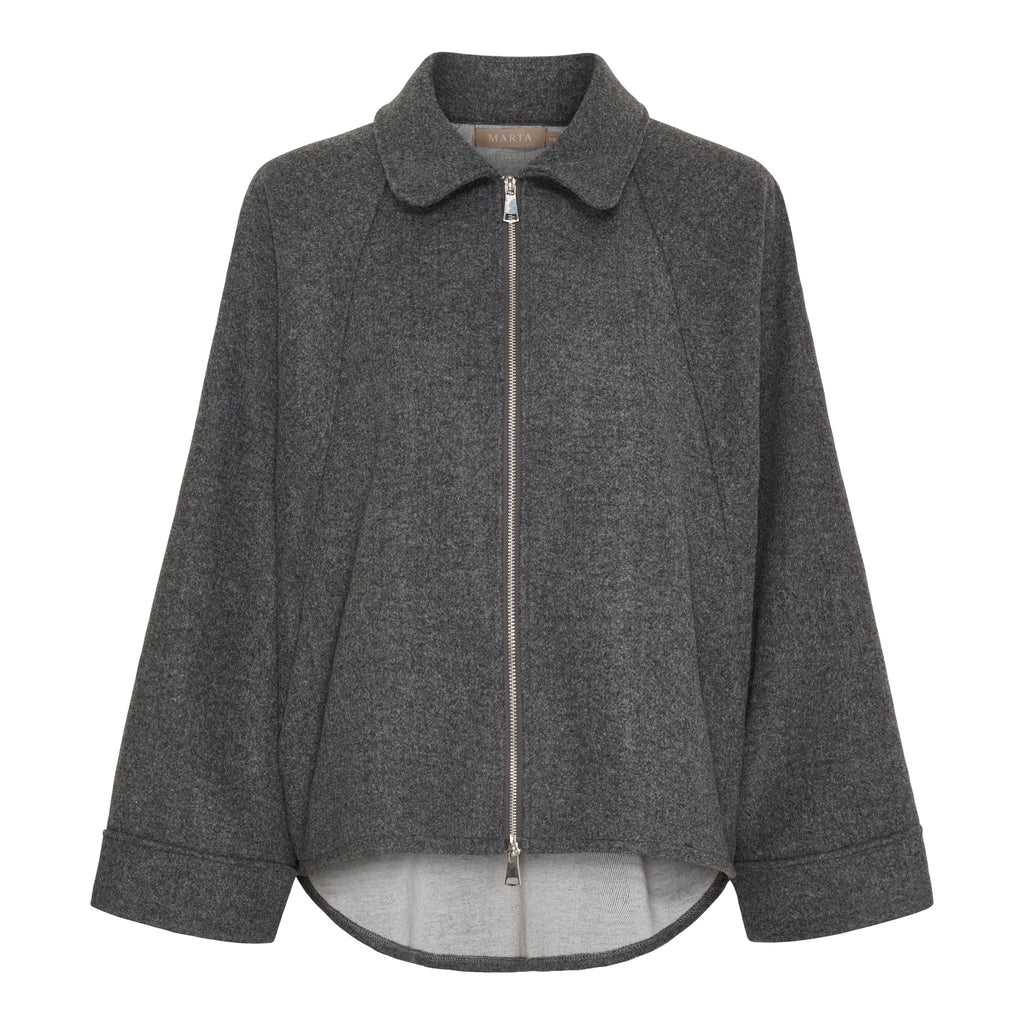 MARTA DU CHATEAU - JAKKE - JULIA 55123 - GRIGIO