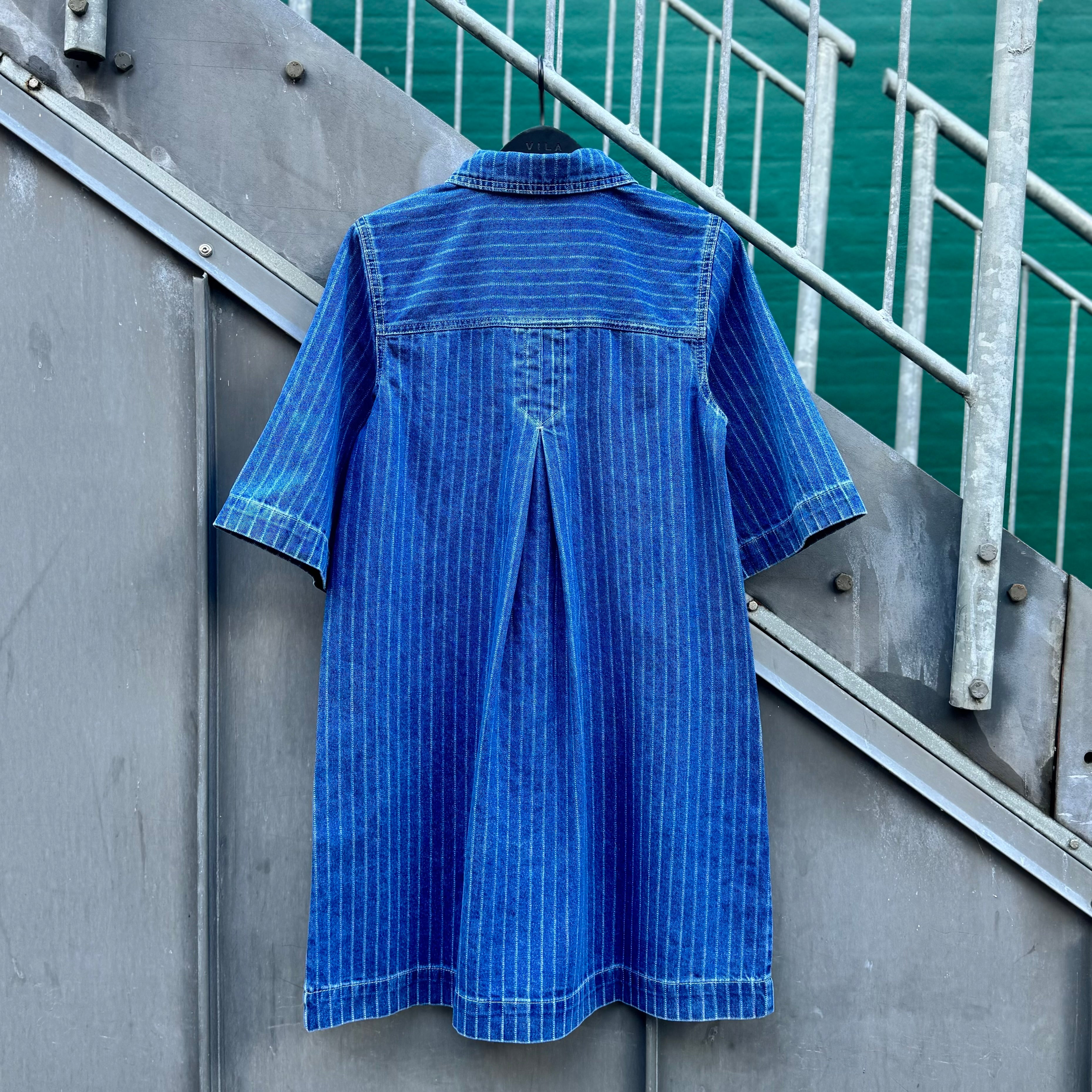 GLOBAL FUNK - KJOLE - MIRA 73378815 - MID BLUE STRIPE