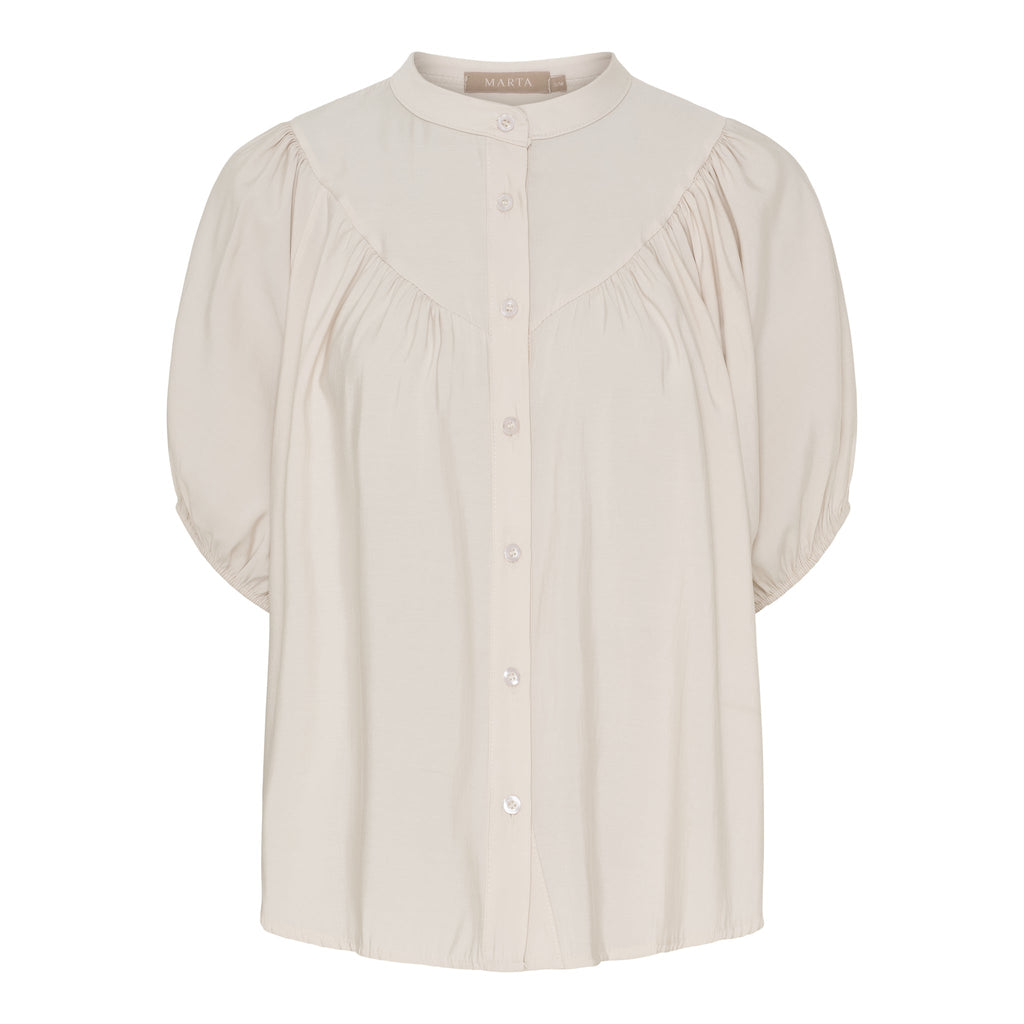 MARTA DU CHATEAU - BLUSE - MELODIE 58210 - DARK BEIGE32