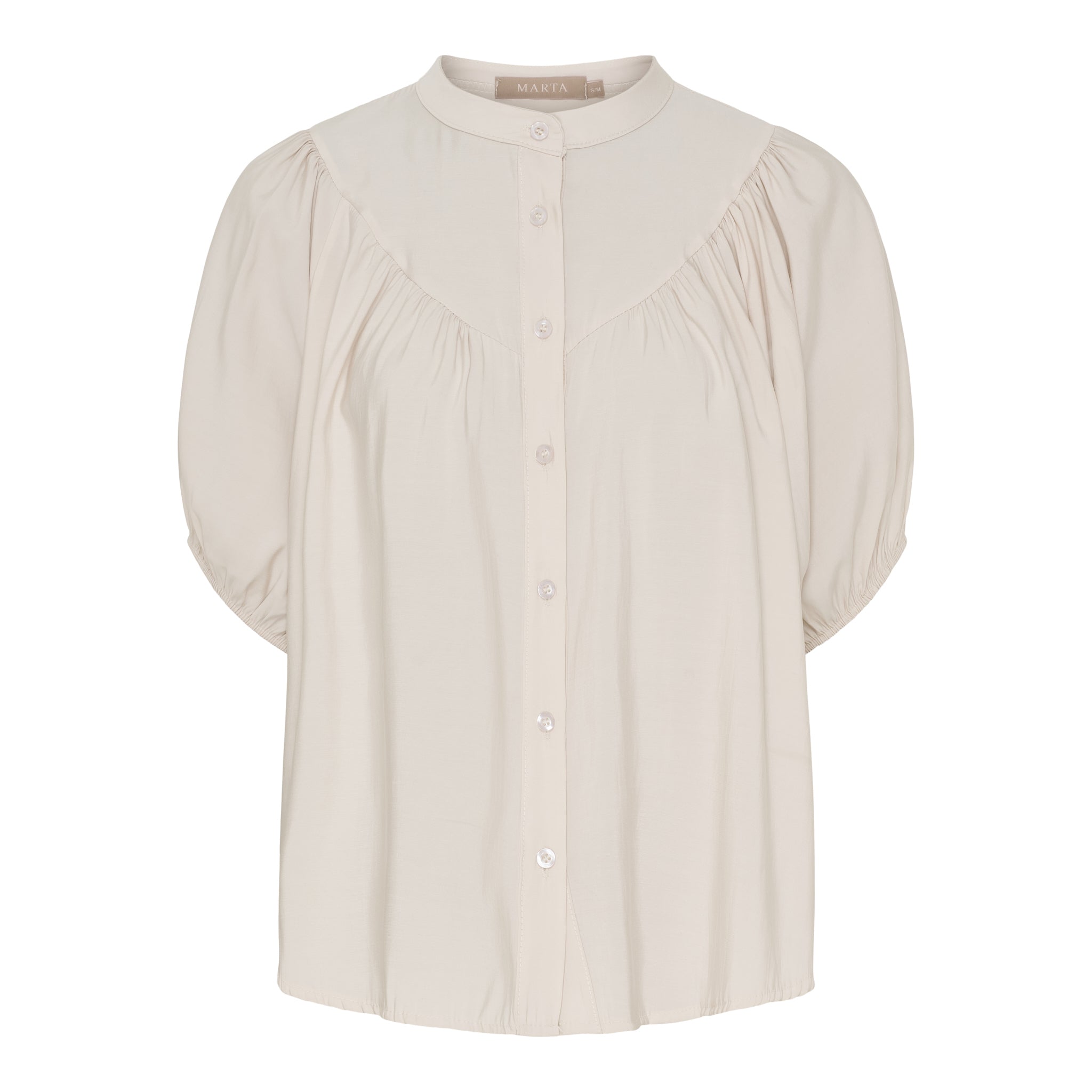MARTA DU CHATEAU - BLUSE - MELODIE 58210 - DARK BEIGE32