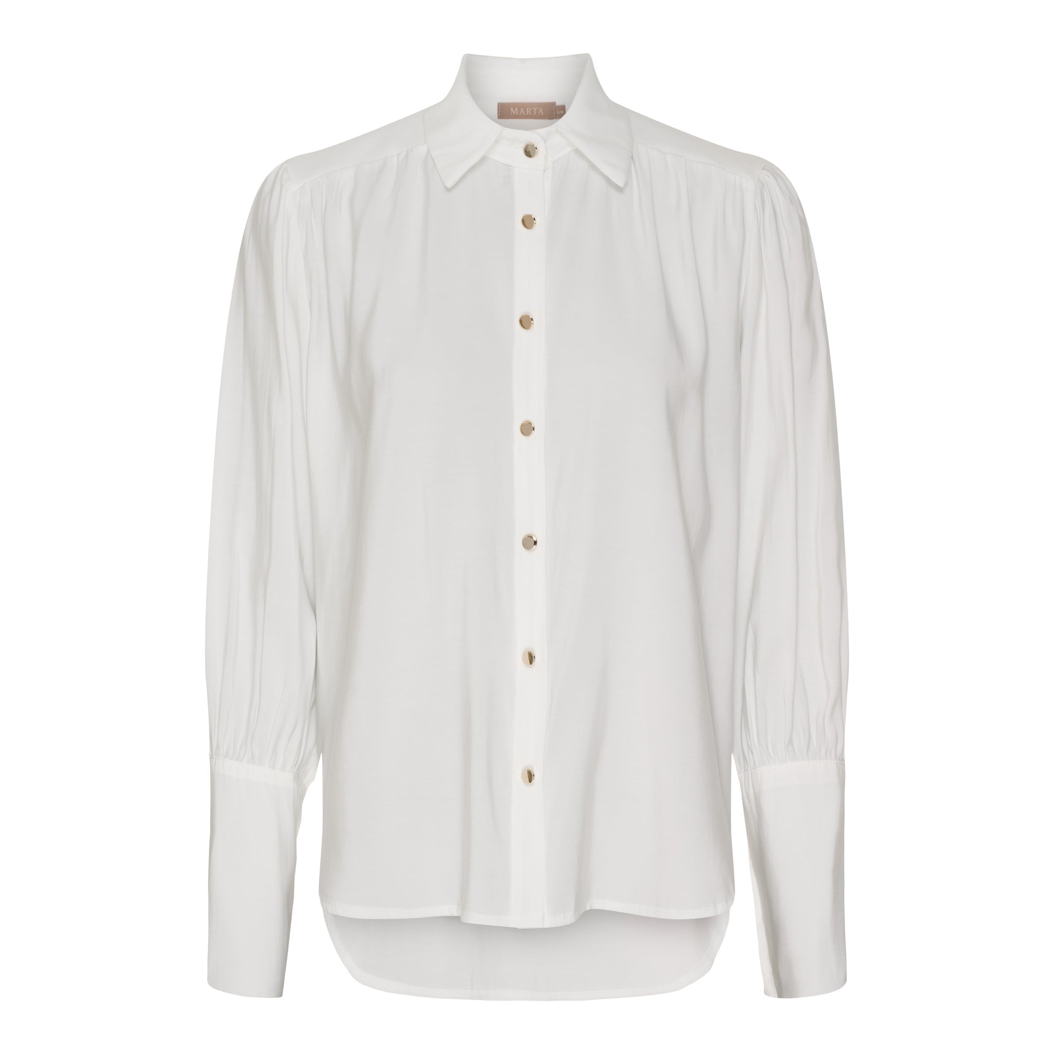 MARTA DU CHATEAU - SKJORTE - RHEA 58725 - OFFWHITE