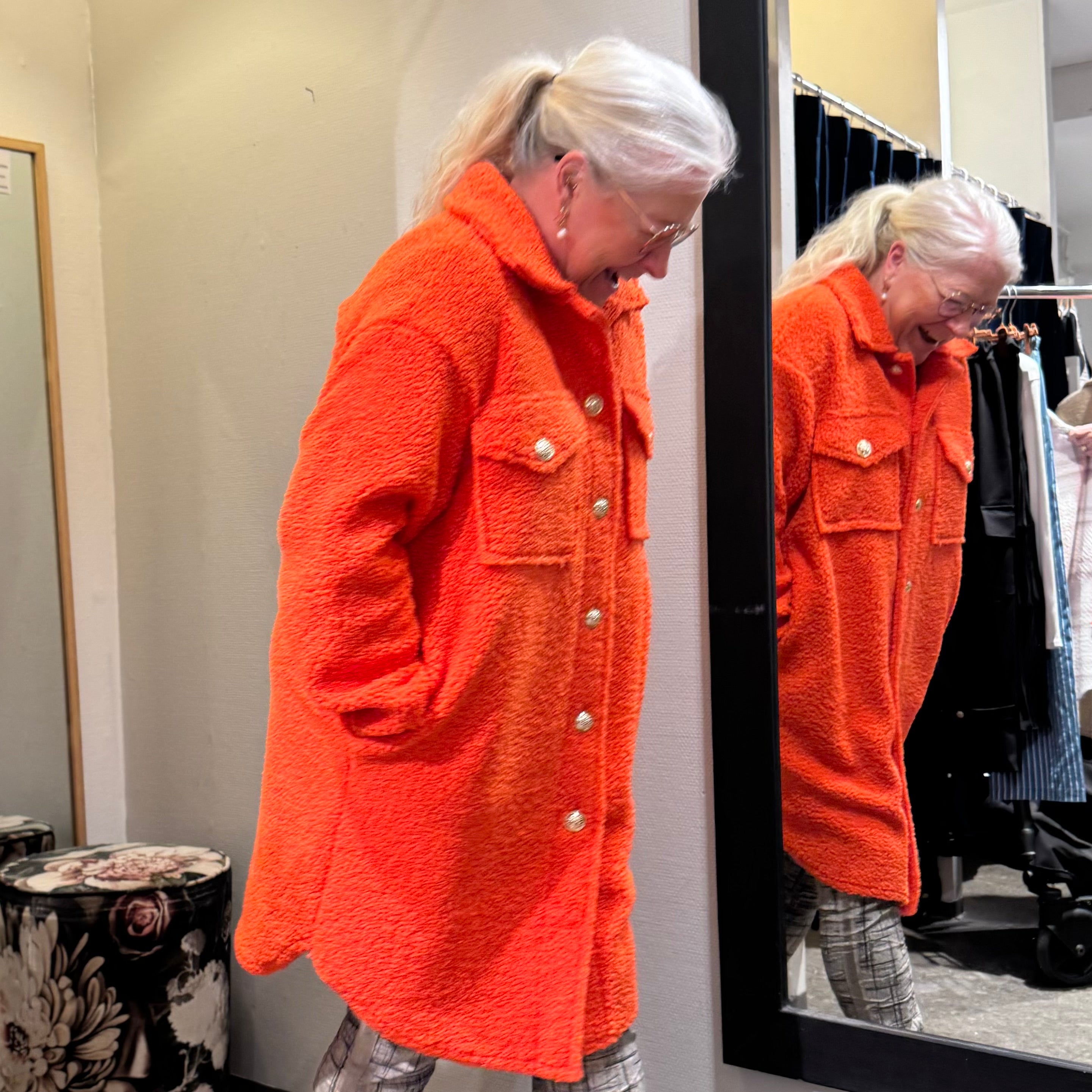 MARTA DU CHATEAU - JAKKE - LOIS 21391 - ORANGE