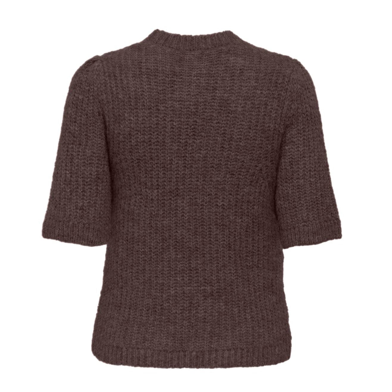 ONLY - TOP - SHINE PUFF 15350977 - SEAL BROWN