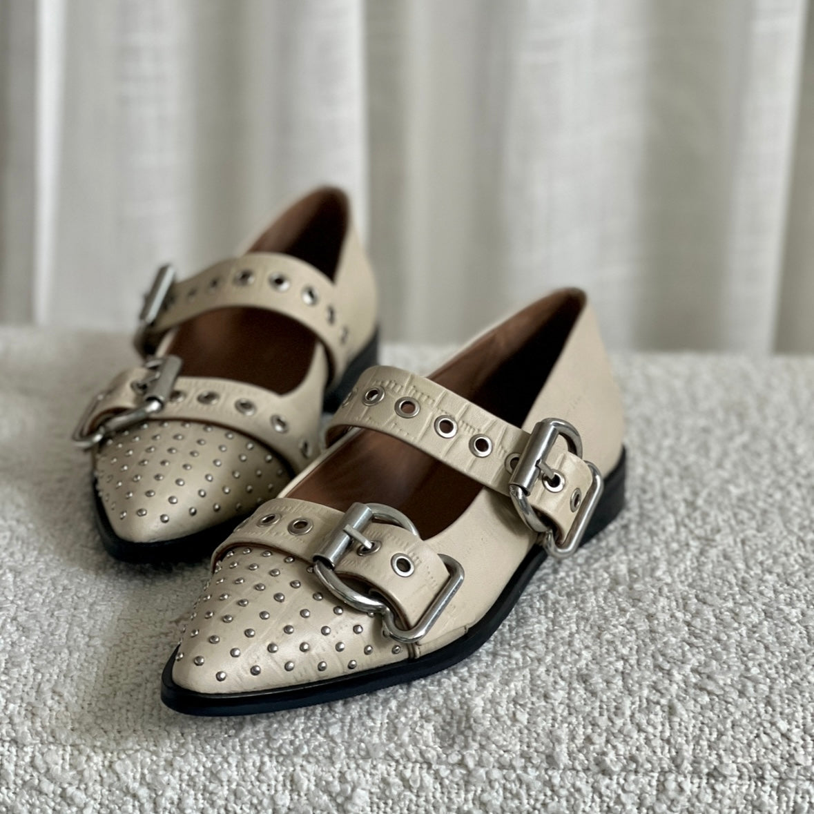 COPENHAGEN SHOES - BALLERINA - FUTURE VIBES CS8327 - BEIGE