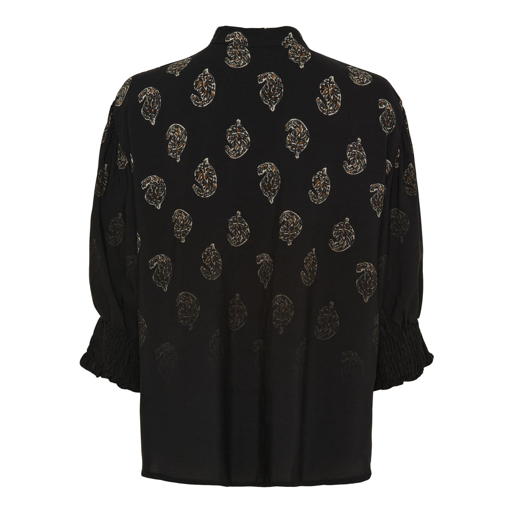 MARTA DU CHATEAU - BLUSE - UNNUR 6317 - 1941TPS BLACK FADED