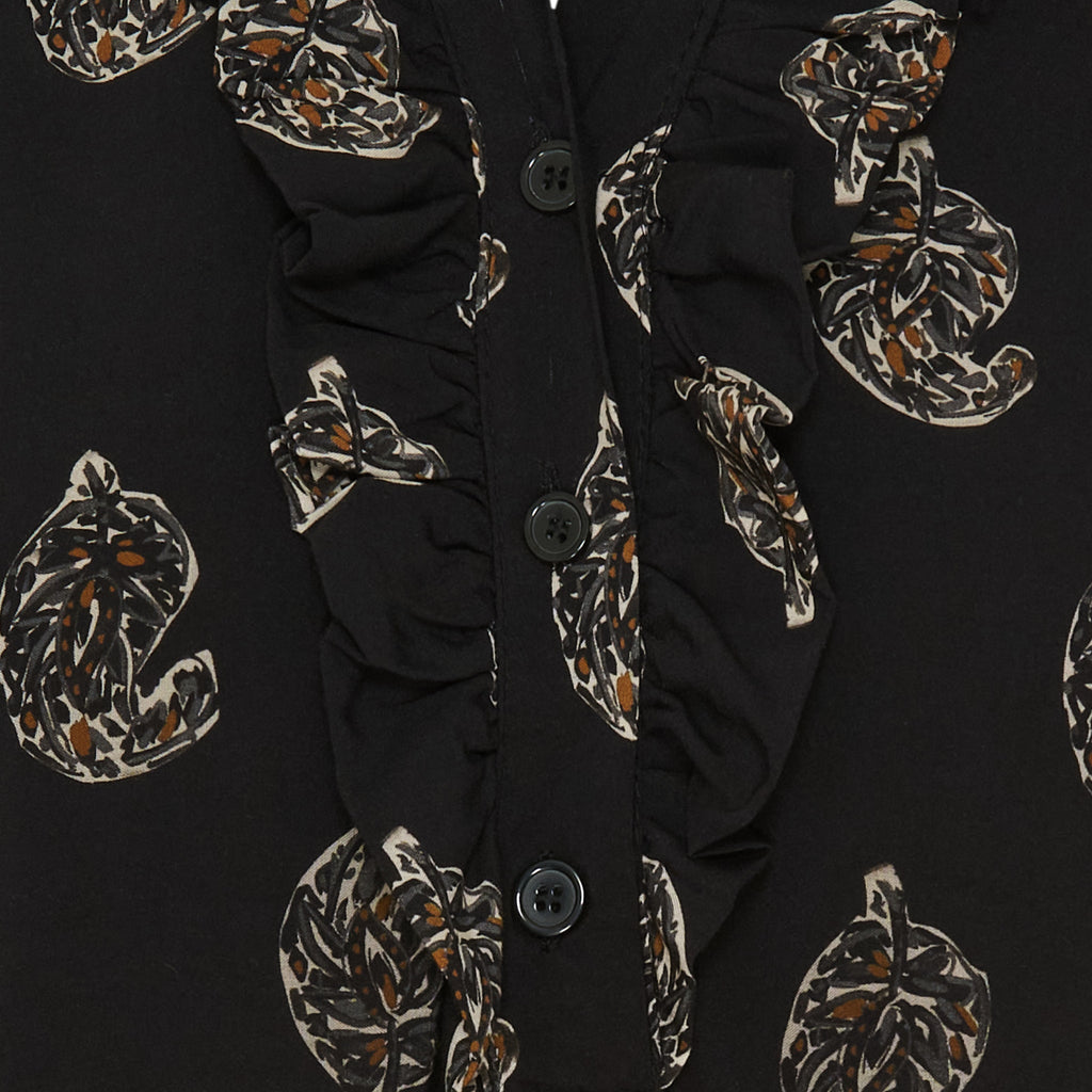 MARTA DU CHATEAU - BLUSE - UNNUR 6317 - 1941TPS BLACK FADED