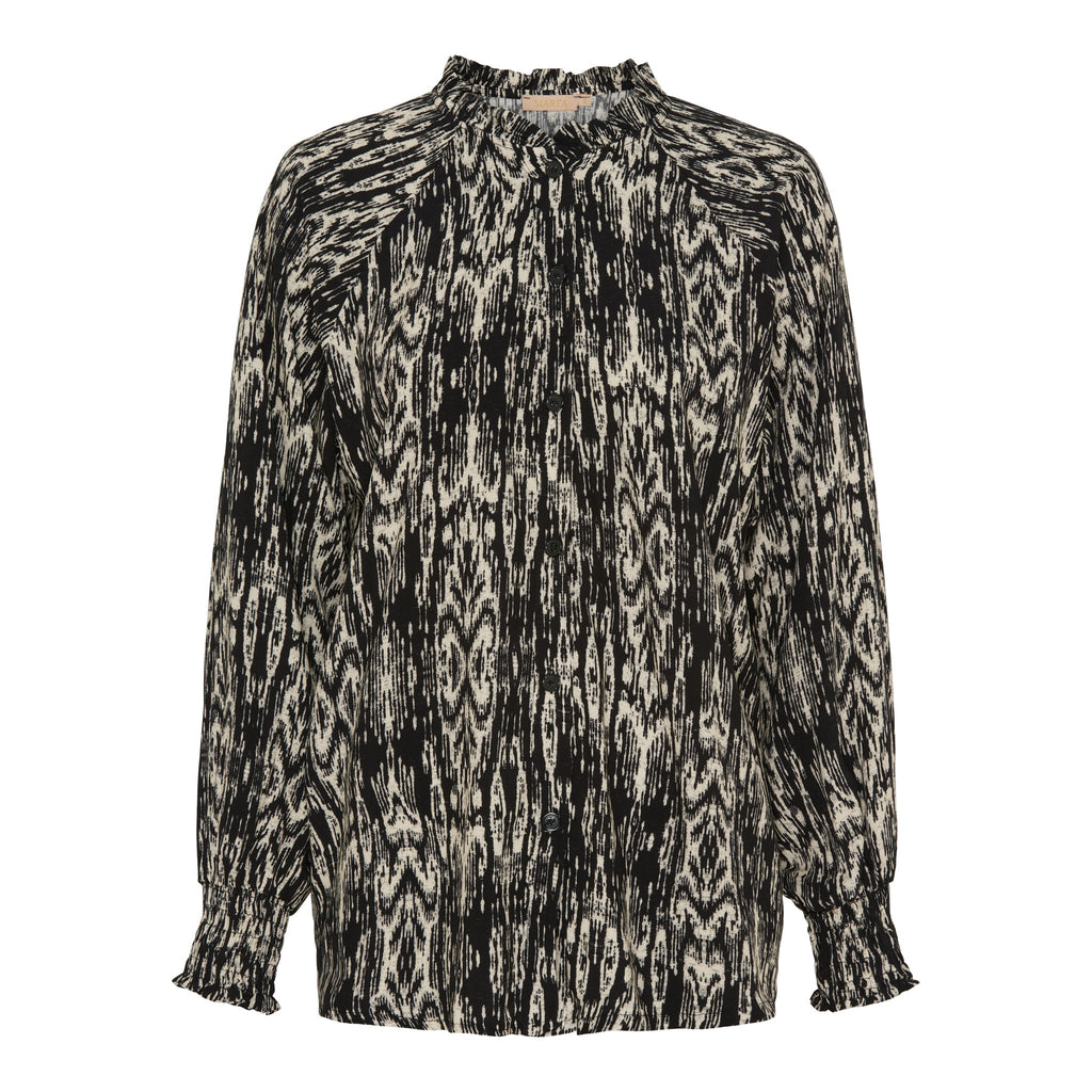 MARTA DU CHATEAU - BLUSE - PALMA 6450 - LEO NERO 4189
