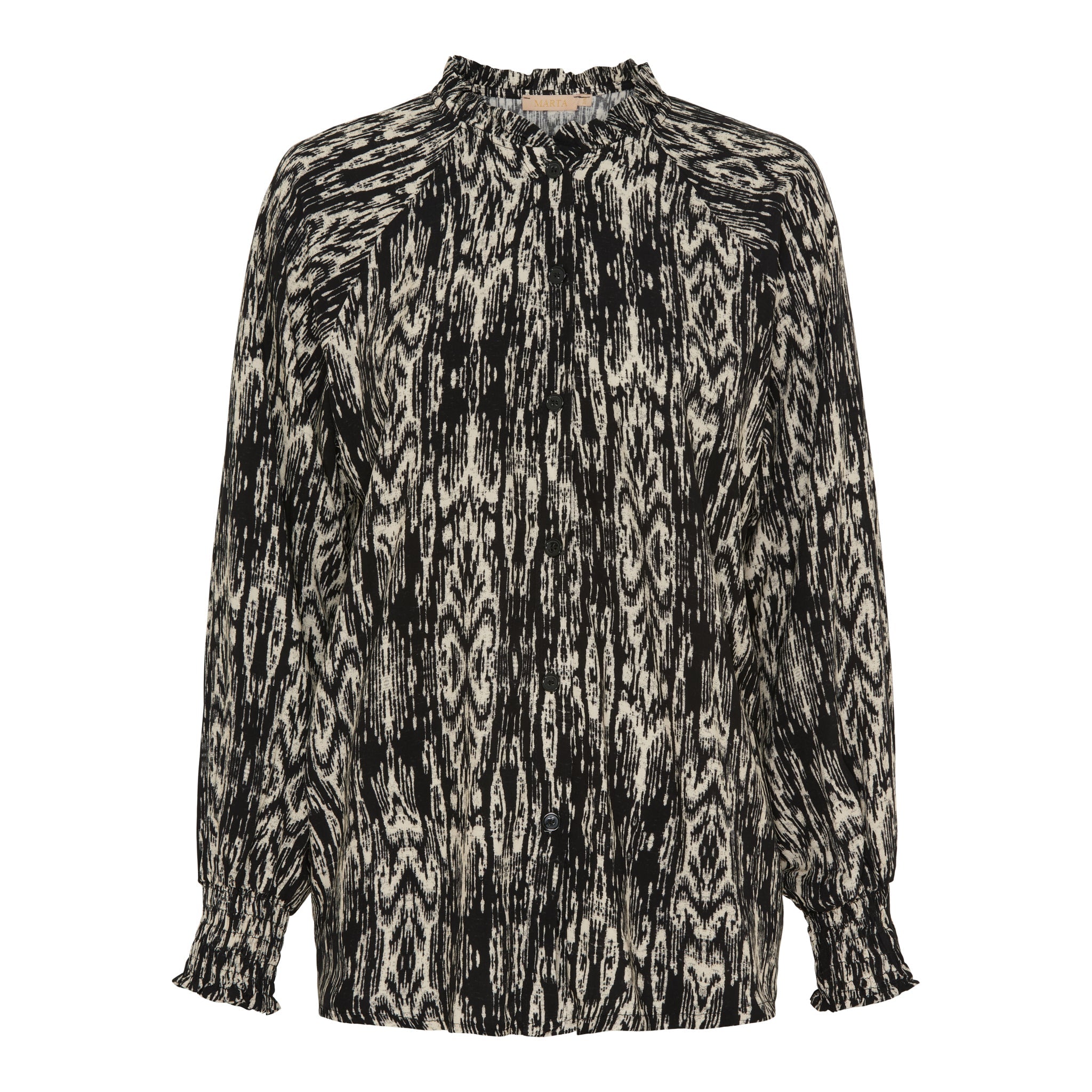 MARTA DU CHATEAU - BLUSE - PALMA 6450 - LEO NERO 4189