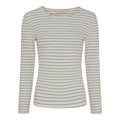 MARTA DU CHATEAU - BLUSE - CHRISTEL 6452 - MELANGE10/CREAM