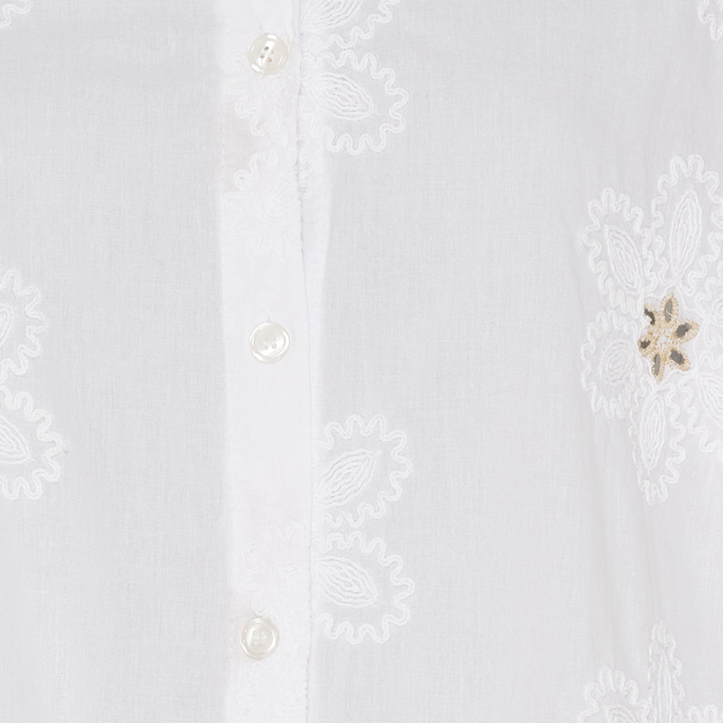 MARTA DU CHATAEU - SKJORTE - MARTHE 6885 - WHITE