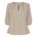 MARTA DU CHATEAU - BLUSE - SYBIL 7516 - BROWNVAR4