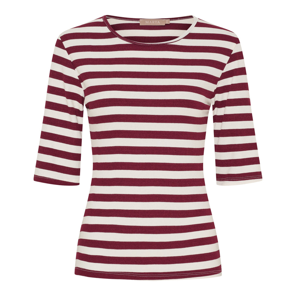 MARTA DU CHATEAU - T-SHIRT - NENA 7524 - VINO