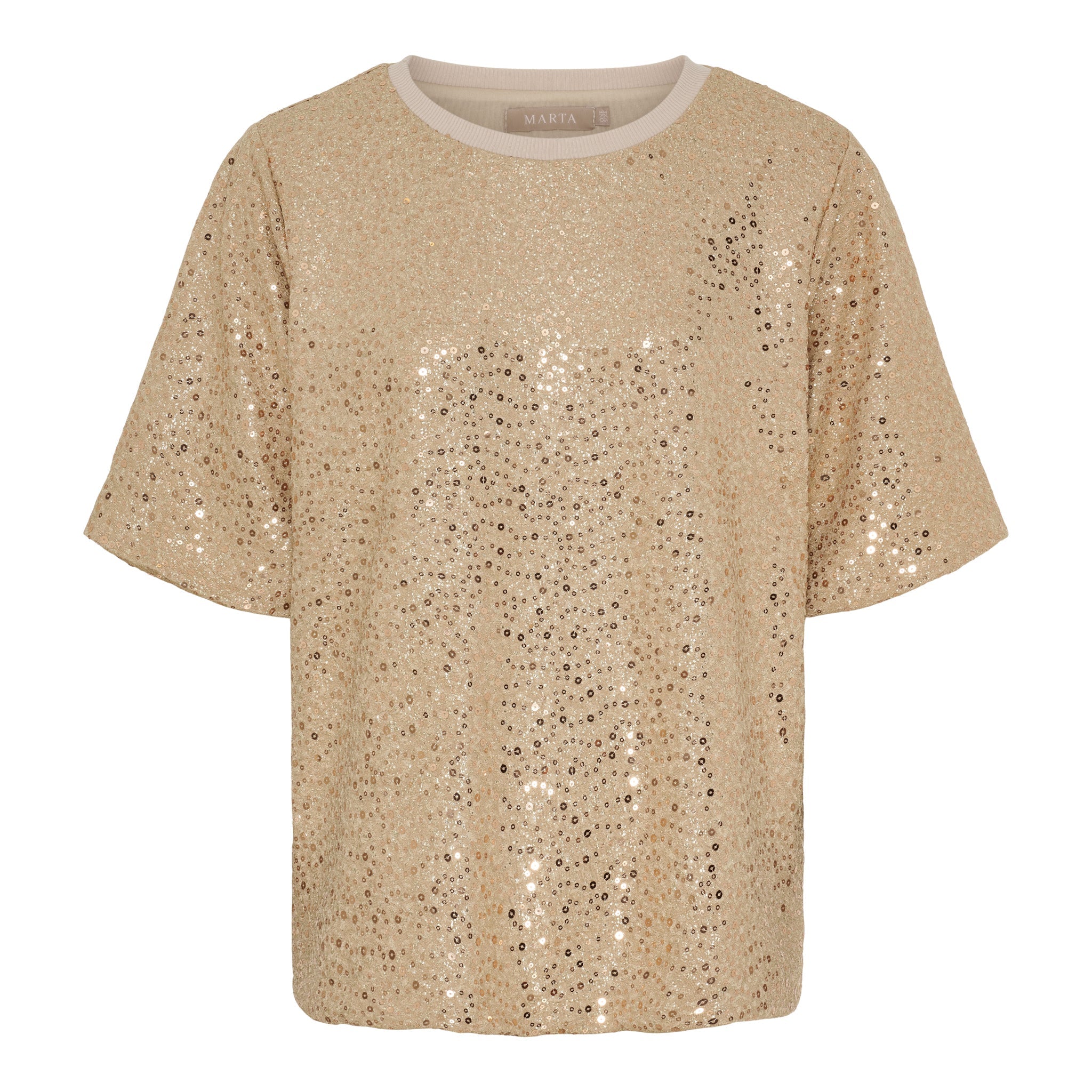 MARTA DU CHATEAU - BLUSE - NYNNE 7693 - CHAMPAGNE