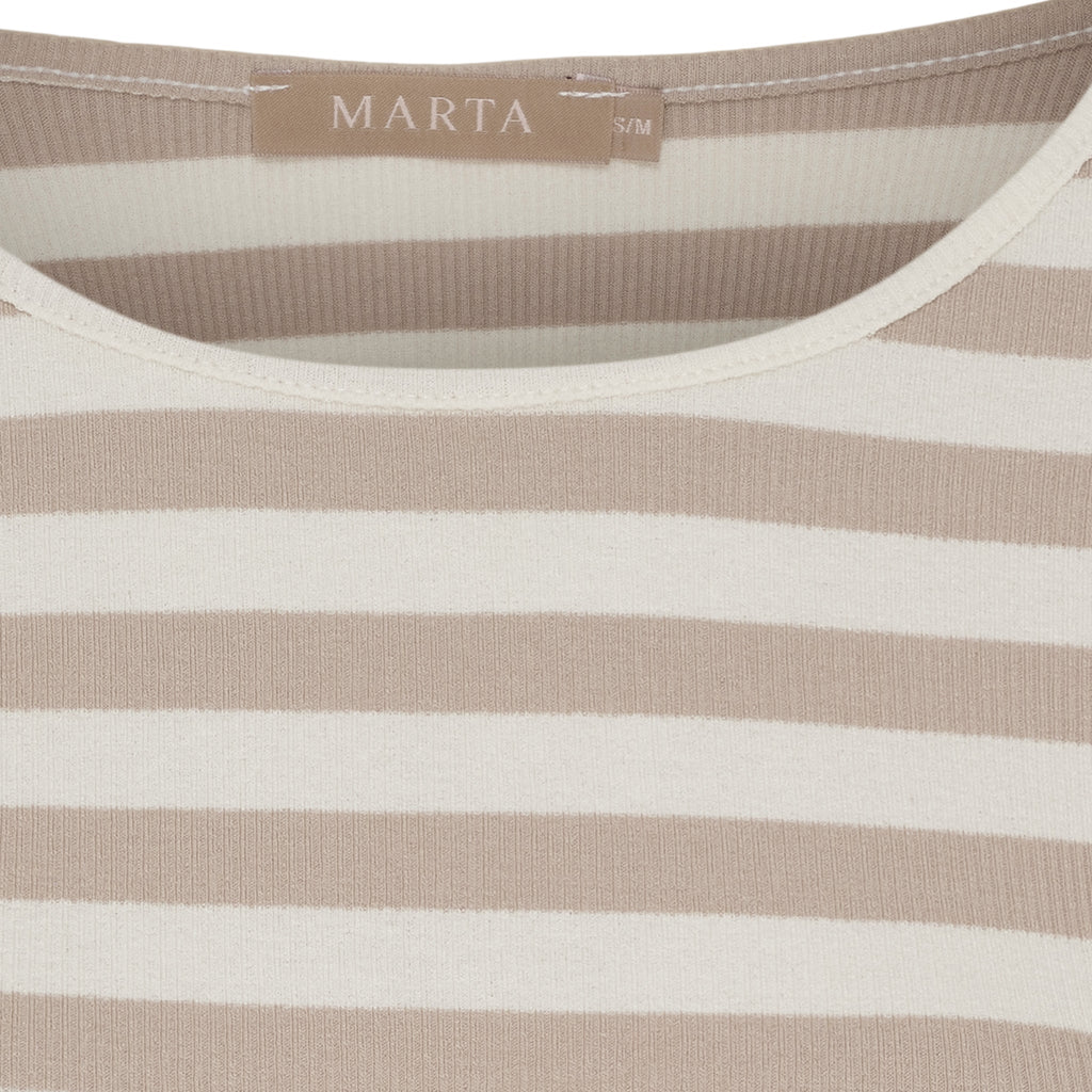 MARTA DU CHATEAU - BLUSE - BEGONIA 7702 - BEIGE MELANGE