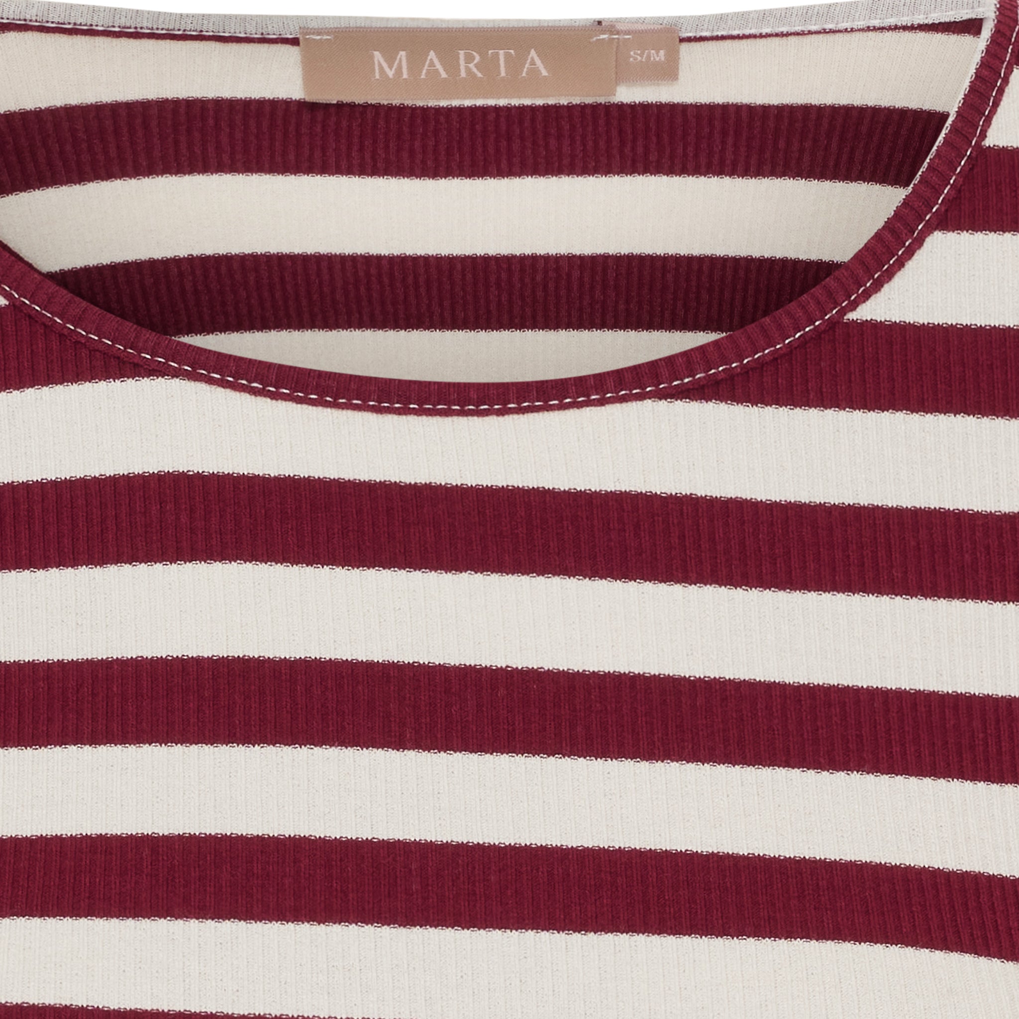 MARTA DU CHATEAU - BLUSE - BEGONIA 7702 - BORDEAUX