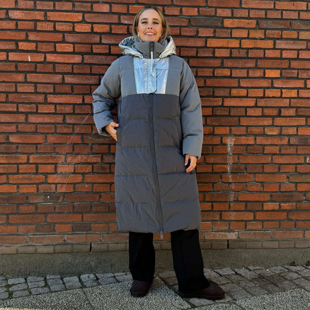 NÜMPH - JAKKE - TRISIA 704816 - ASPHALT