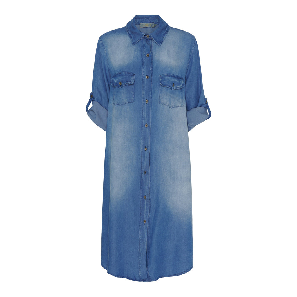 MARTA DU CHATEAU - KJOLE - FLORENTINA 82385 - MEDIUM BLUE