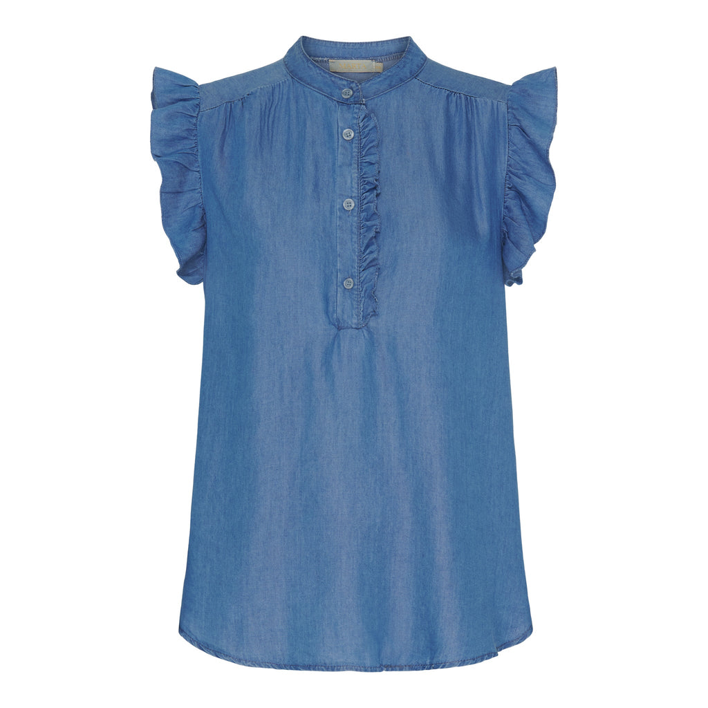 MARTA DU CHATEAU - TOP -  LISE - 86330   - MEDIUM BLUE
