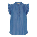 MARTA DU CHATEAU - TOP -  LISE - 86330   - MEDIUM BLUE