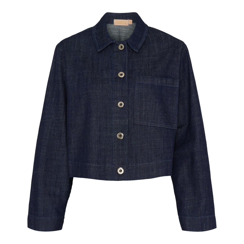 MARTA DU CHATEAU - JAKKE - IRENA 86613 - DARK BLUE