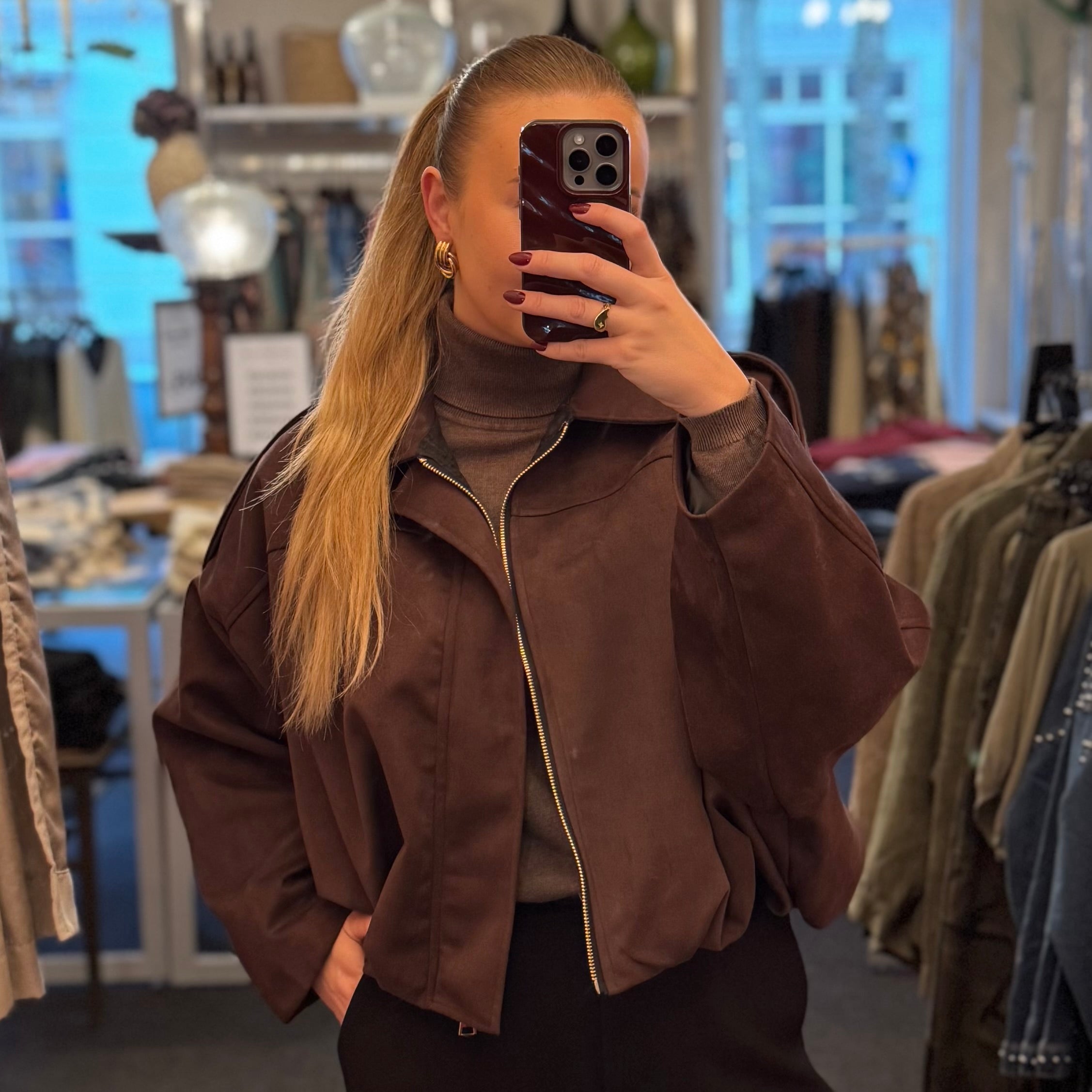MARTA DU CHATEAU - JAKKE - KAMELIA 7821 - MORO