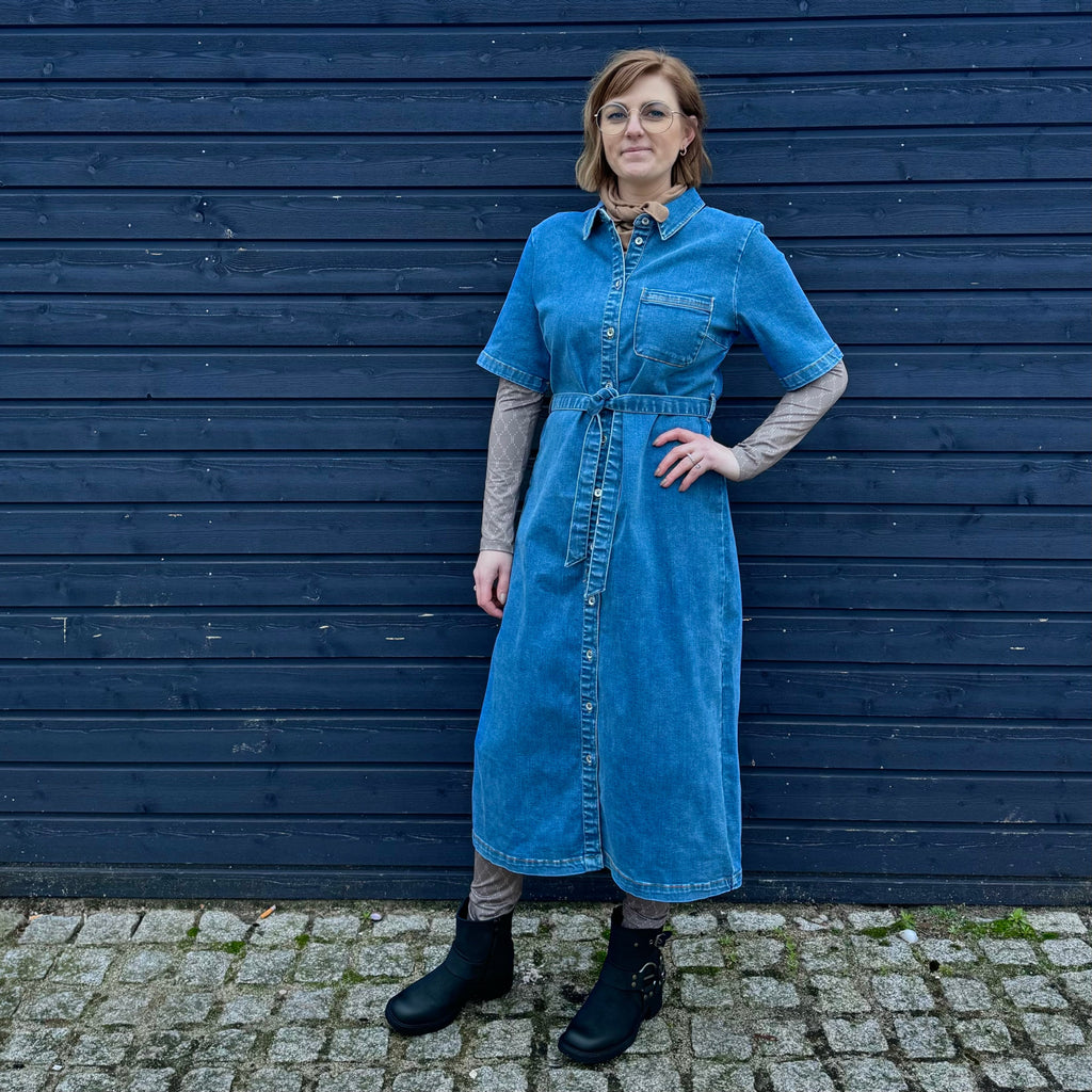 ONLY - KJOLE - LANA 15283308 - MEDIUM BLUE DENIM