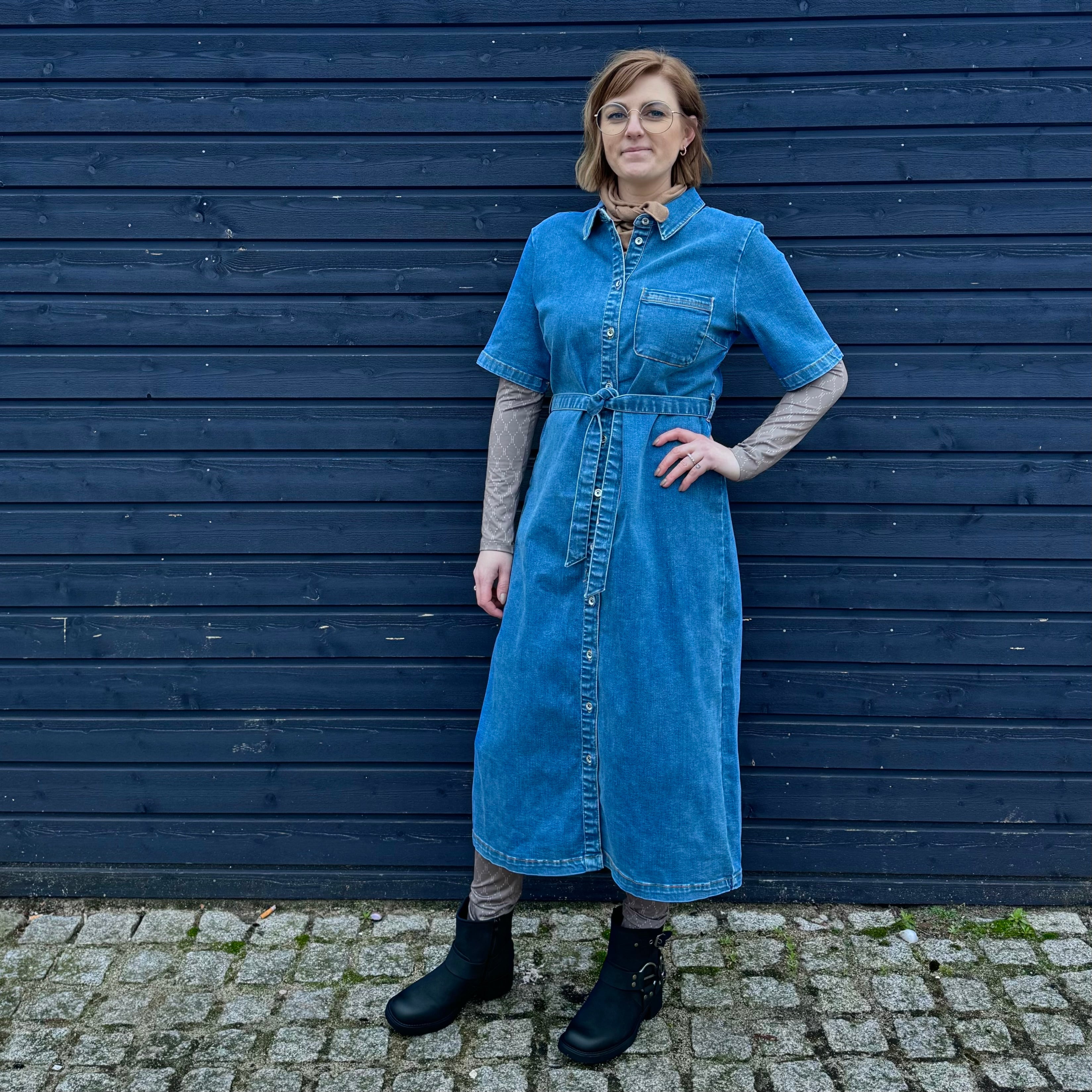 ONLY - KJOLE - LANA 15283308 - MEDIUM BLUE DENIM