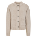 SOFT REBELS - CARDIGAN - TIMO 525-204 - PUMICE STONE