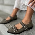 COPENHAGEN SHOES - BALLERINA - FUTURE VIBES SUEDE CS8538 - GREEN
