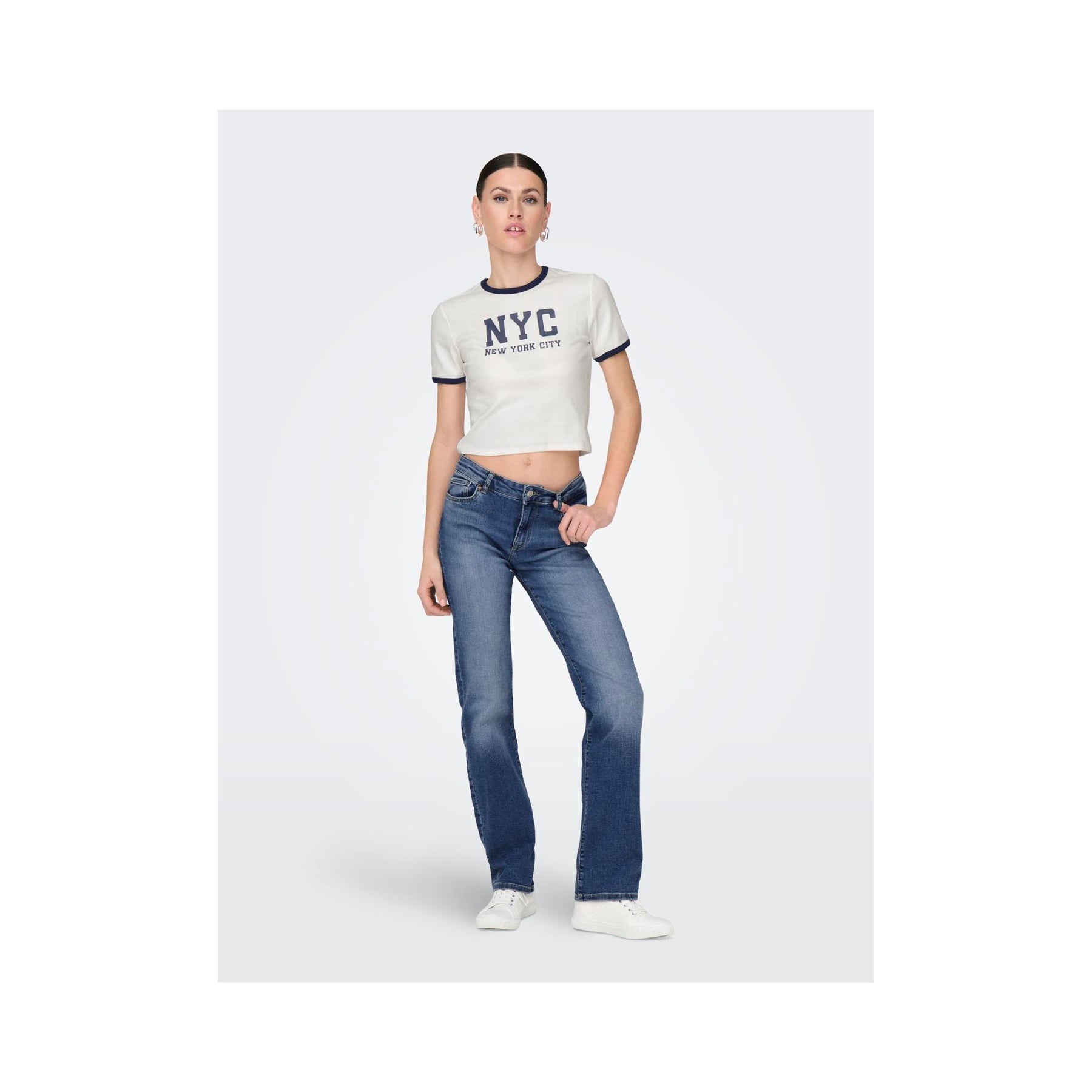 ONLY - JEANS - ALICIA 15252212 - MEDIUM BLUE DENIM