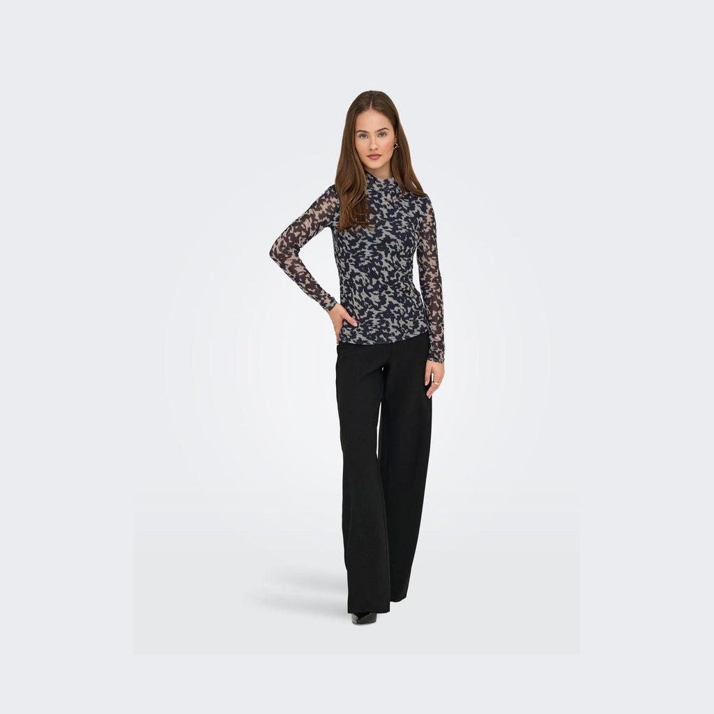 ONLY - MESHBLUSE - ERICA 15141298 - BLUE GRAPHITE
