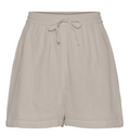 PIECES - SHORTS - SASTINA 17156470 - SILVER GRAY