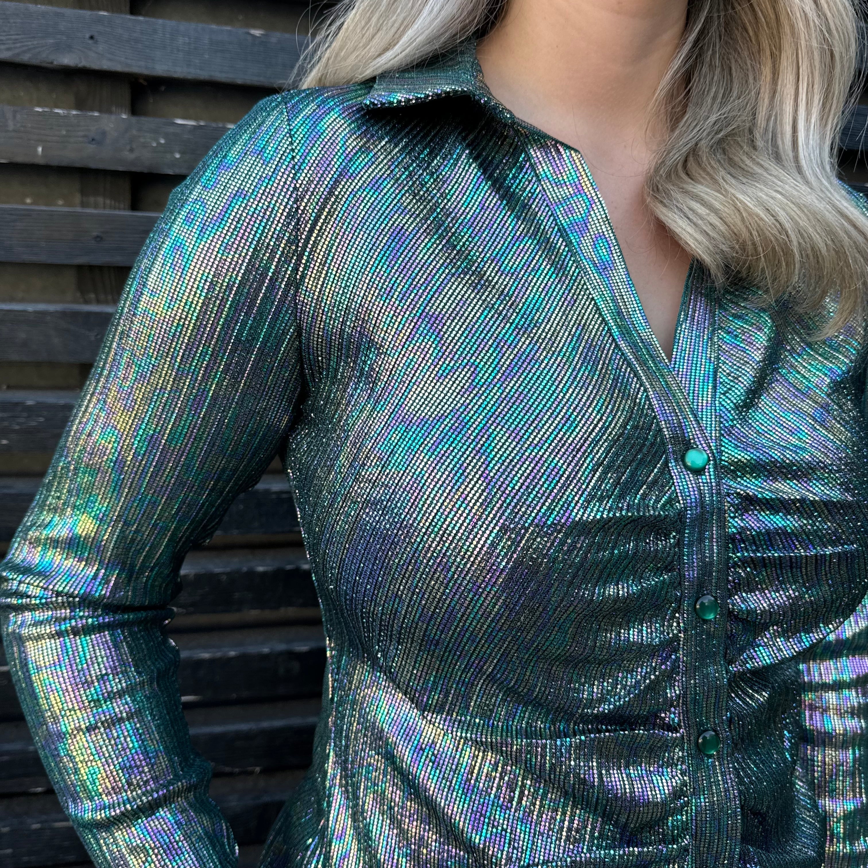 NÜMPH - SKJORTE - GINNY 704752 - CAPULET OLIVE