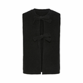 PIECES - VEST - SILLY 17156680 - SORT