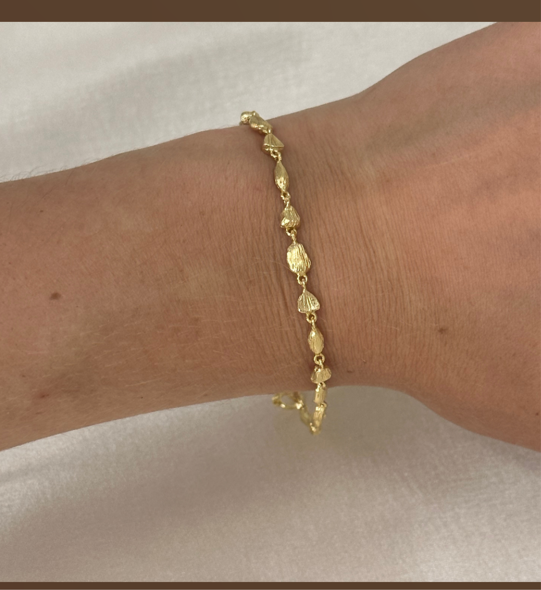 ZEFINA - ARMBÅND -  PUNE - FORGYLDT