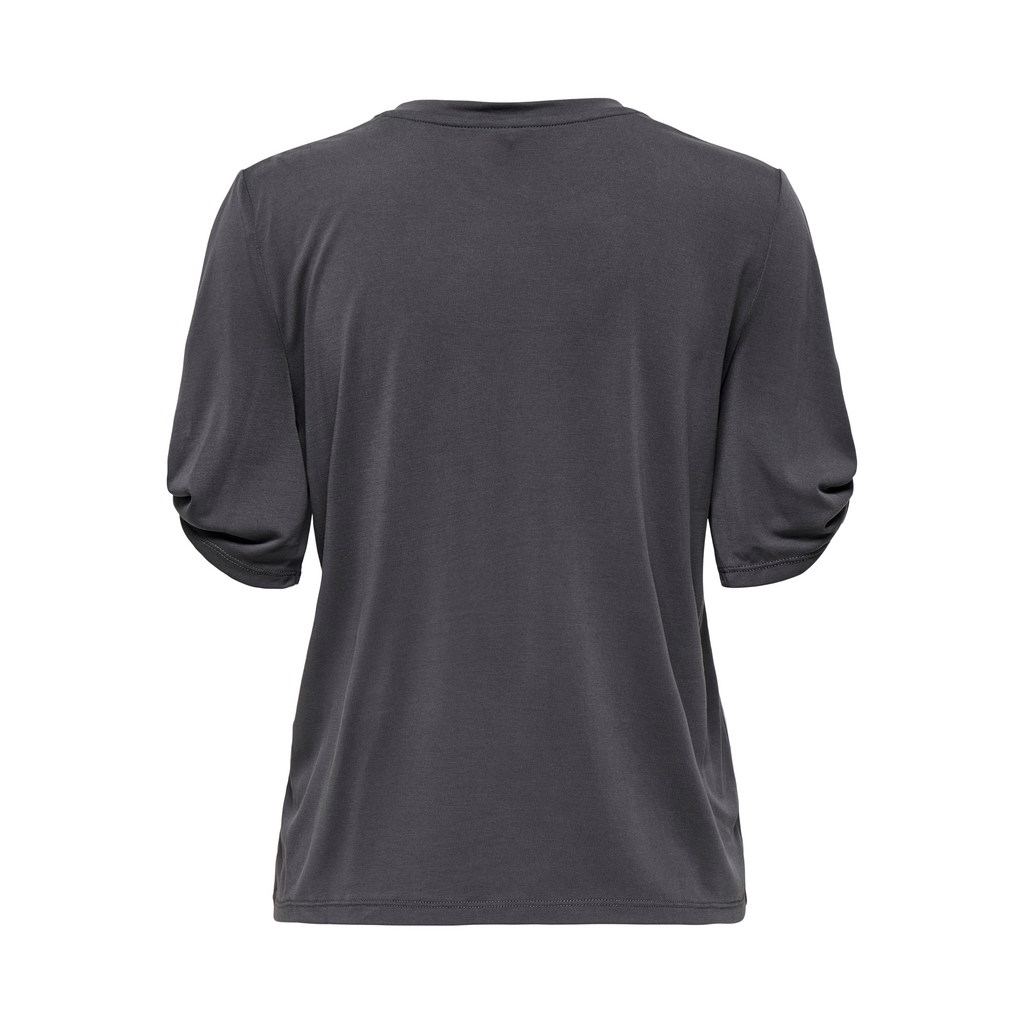 ONLY - T-SHIRT - FREE LIFE 15349921 - BLACKENED PEARL/VIBES