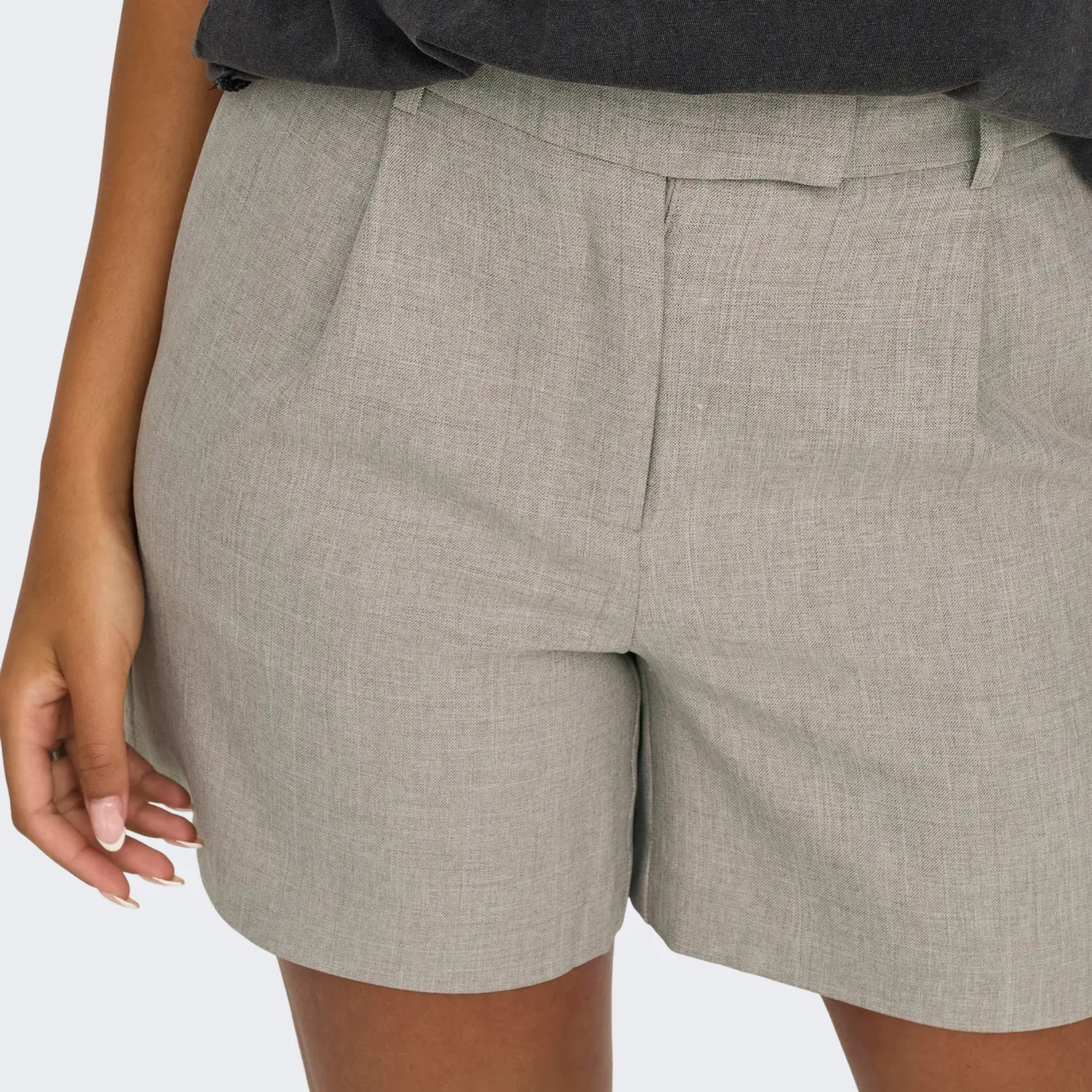 ONLY - SHORTS - LINDA 15283727 - FUNGI MELANGE