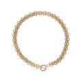 ONLY - HALSKÆDE - RIKKA CHUNKY 15371768 - GULDFARVET