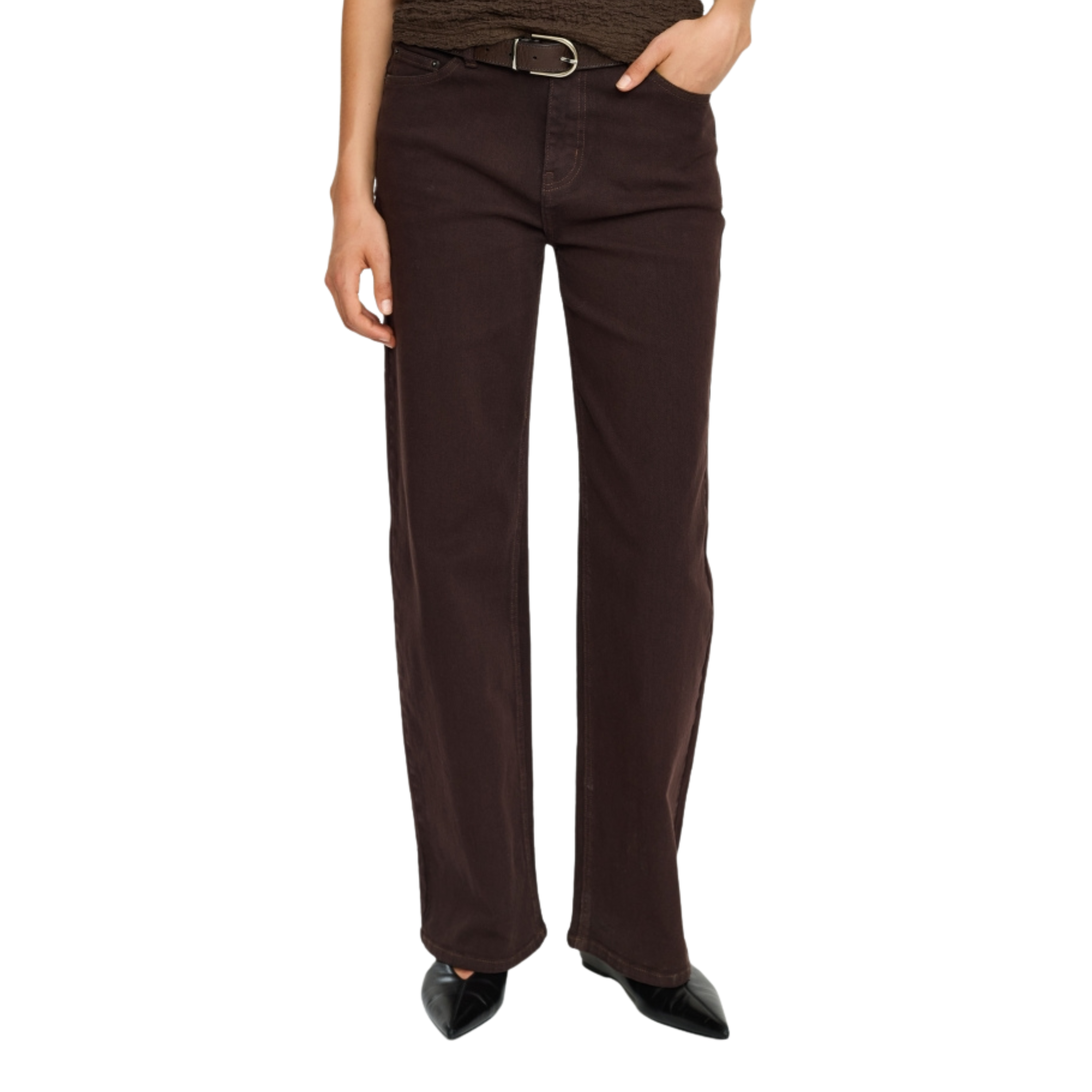 SOFT REBELS - JEANS - EMA WILLA SR525-800 - COFFEE BEAN