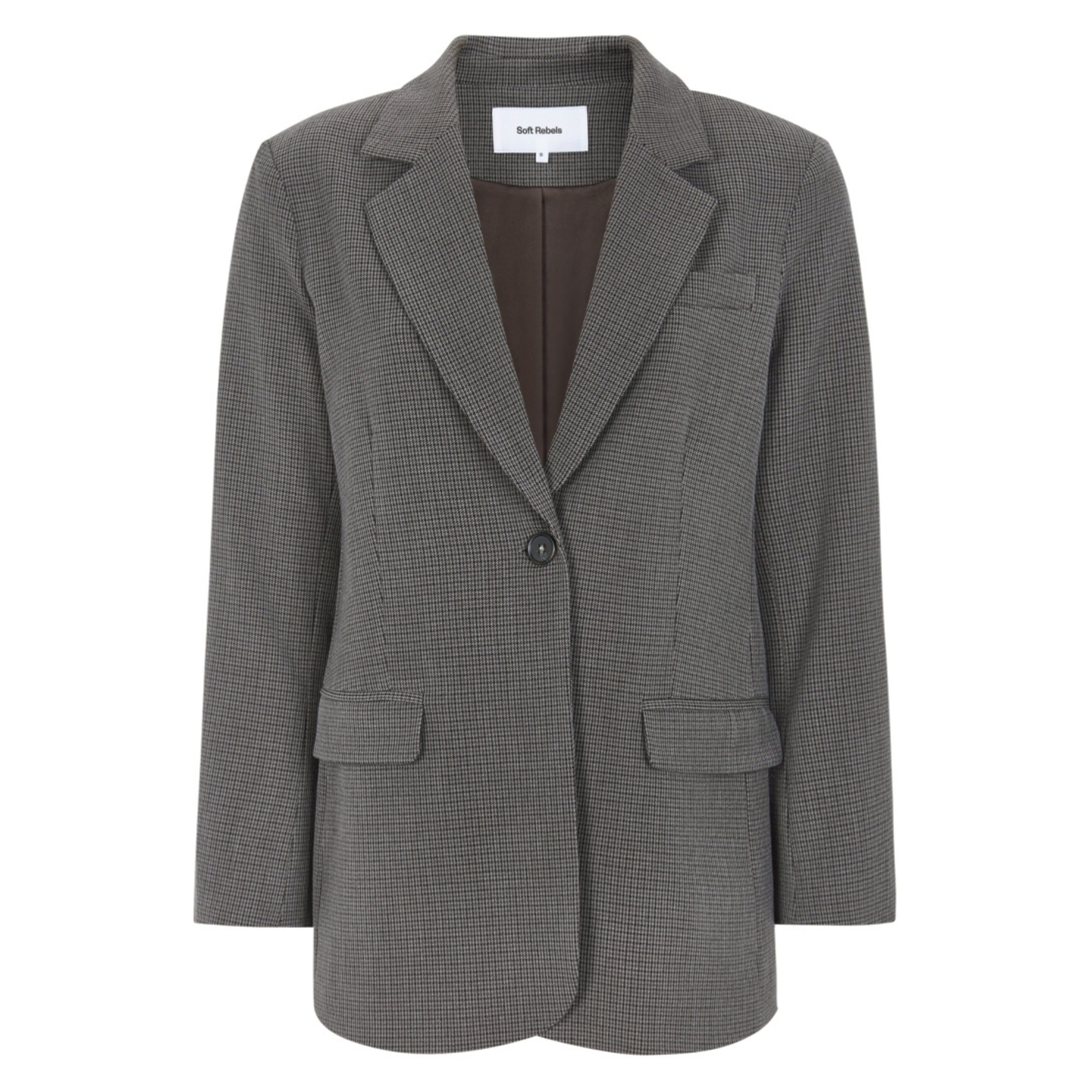 SOFT REBELS - BLAZER - MAHA SR525-732 - COFFE QUARTZ
