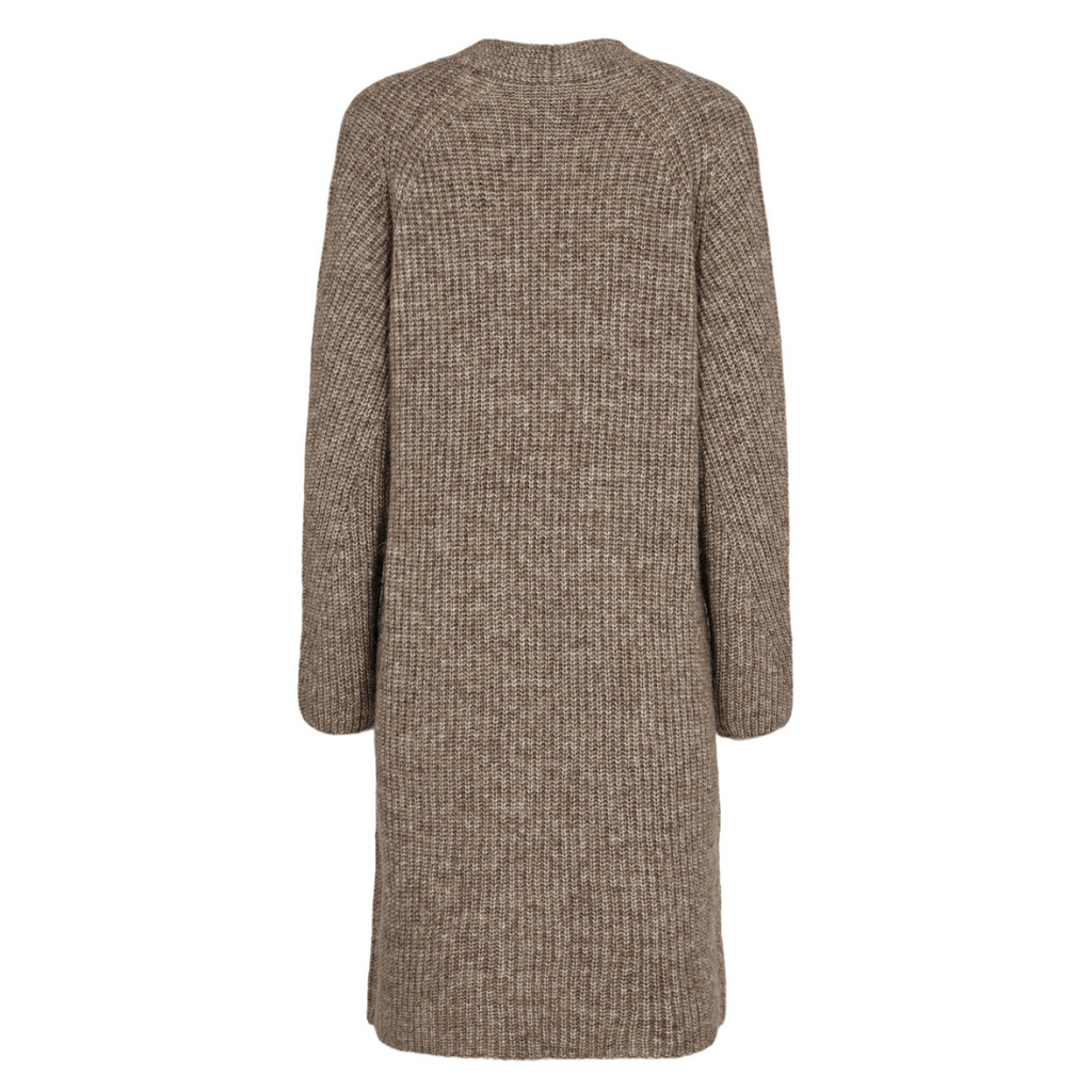 NÜMPH - CARDIGAN - ZINDI 703357 - FOSSIL MELANGE