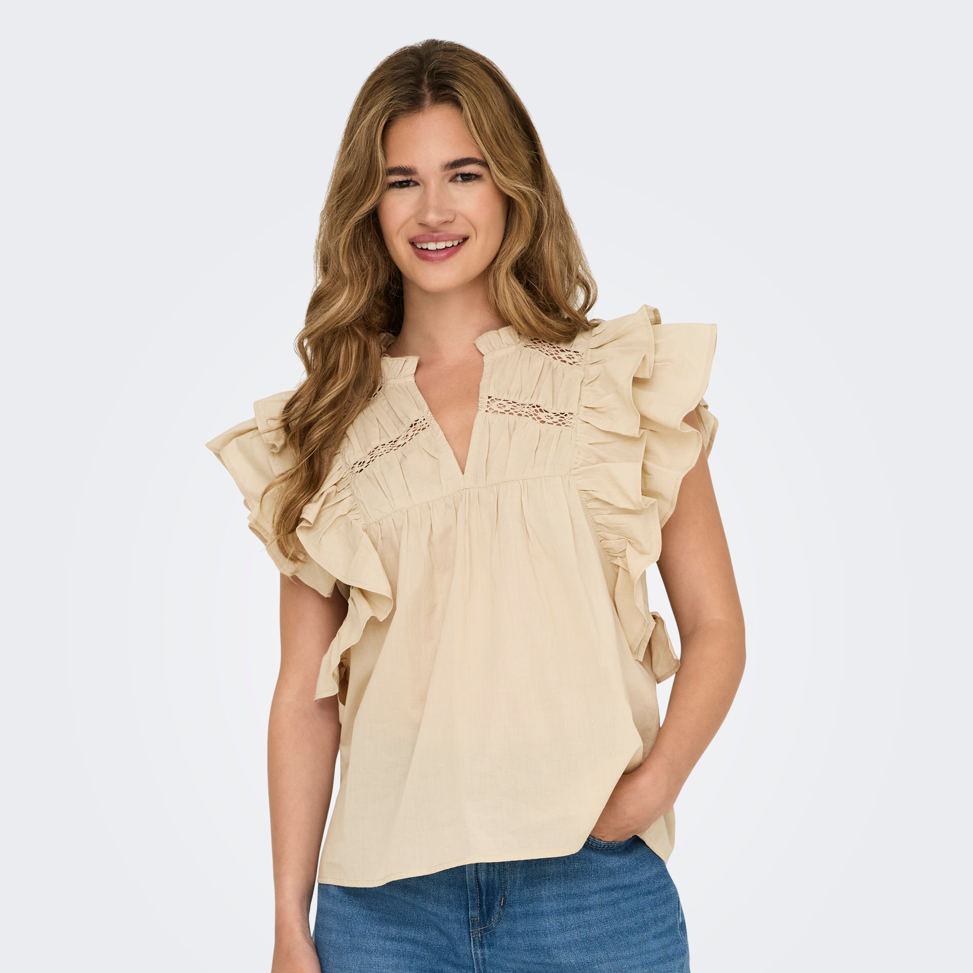 ONLY - TOP - SUNNY 15347882 - HUMUS